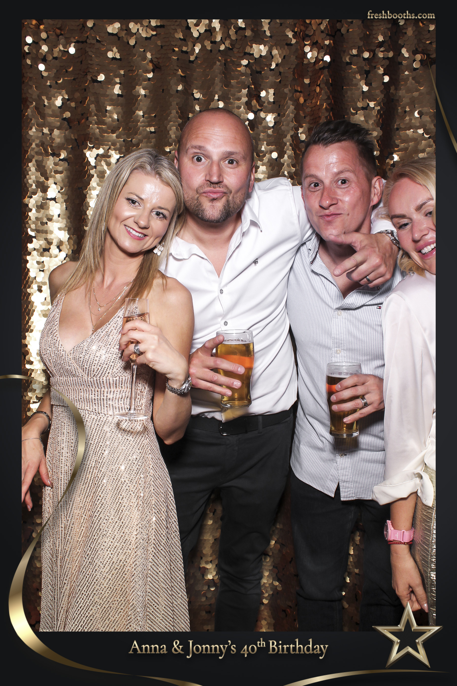 Jonny & Anna 40th | View more photos from the event at gallery.freshbooths.com/u/FreshBooths/Jonny-Anna-40th
