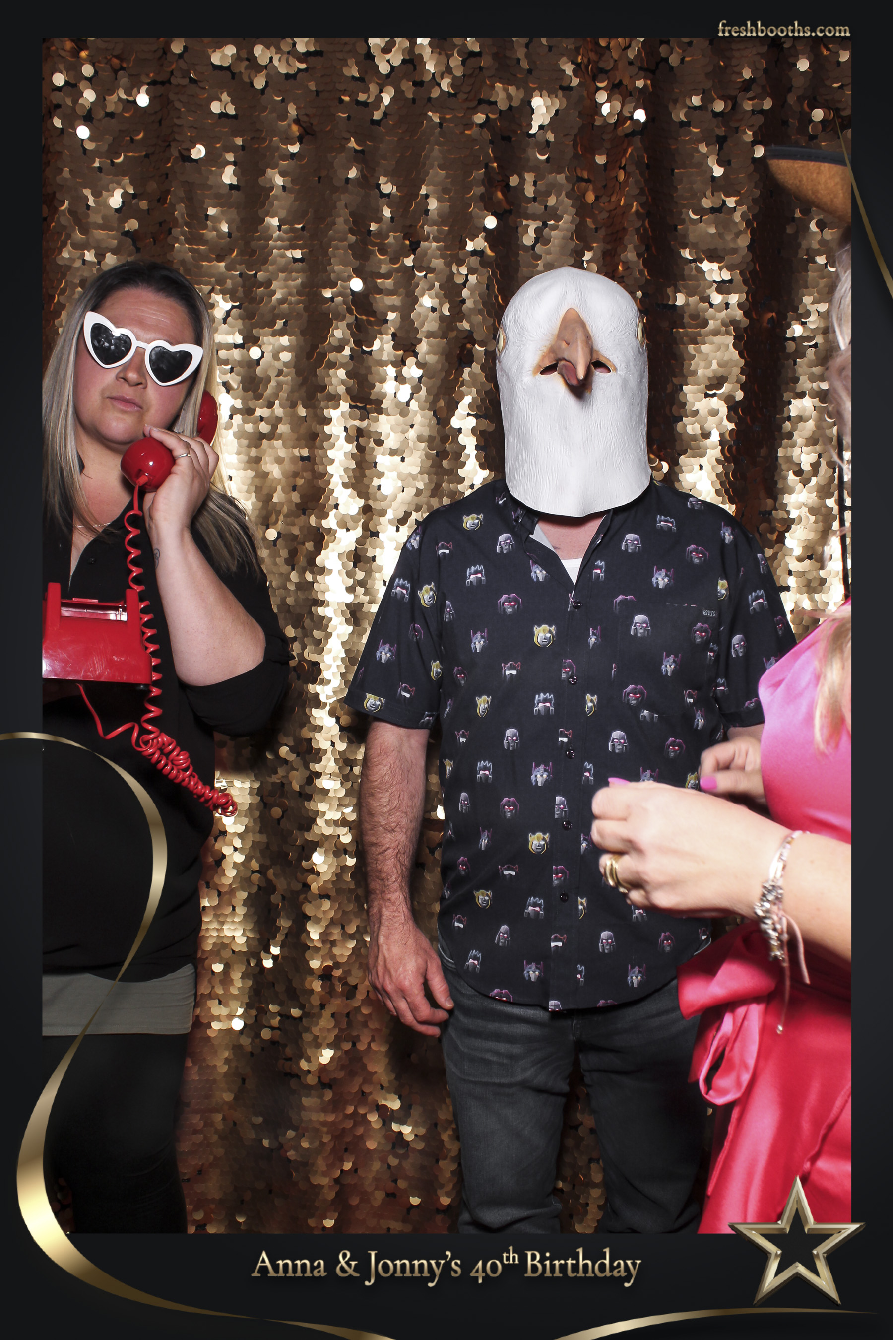 Jonny & Anna 40th | View more photos from the event at gallery.freshbooths.com/u/FreshBooths/Jonny-Anna-40th