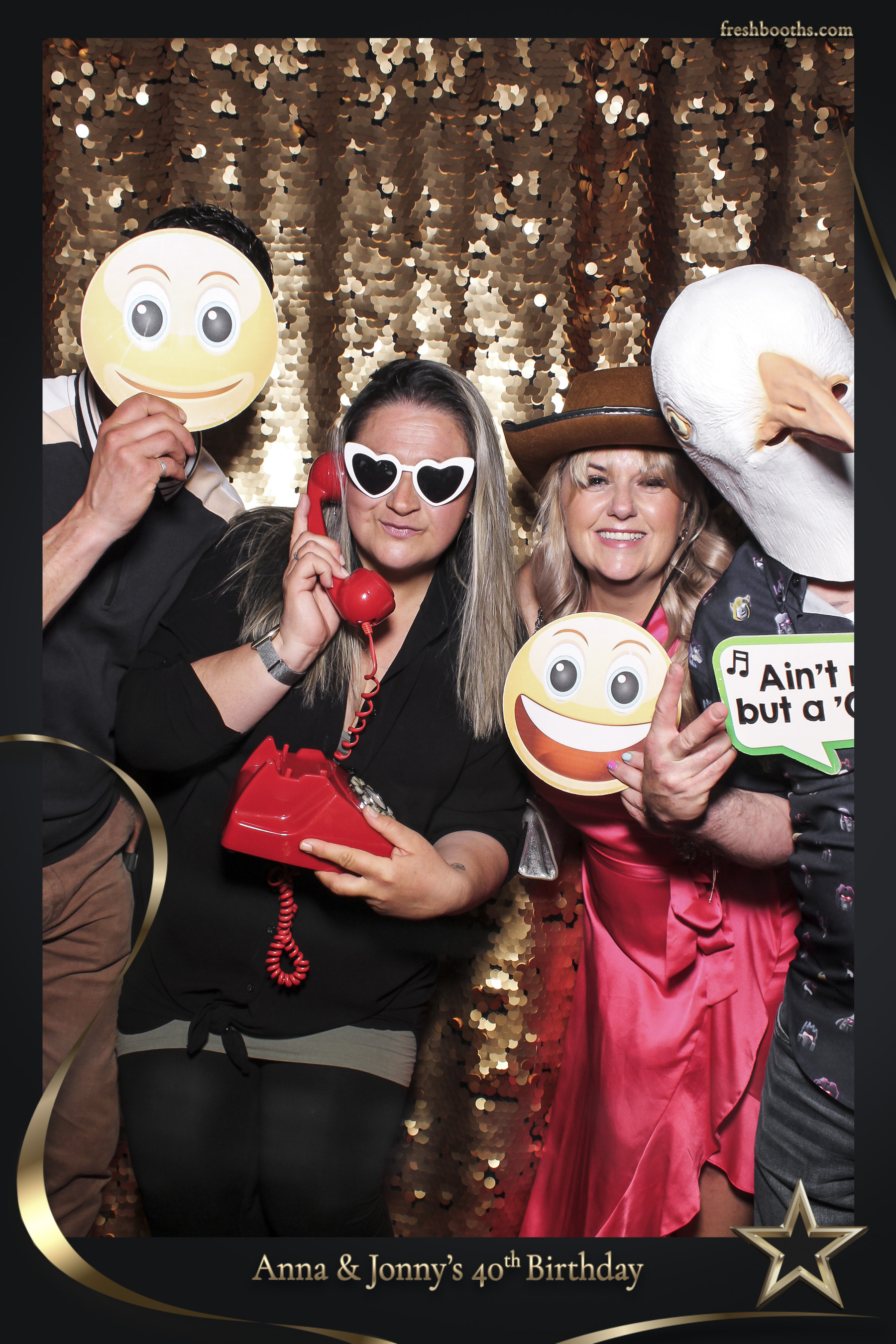 Jonny & Anna 40th | View more photos from the event at gallery.freshbooths.com/u/FreshBooths/Jonny-Anna-40th