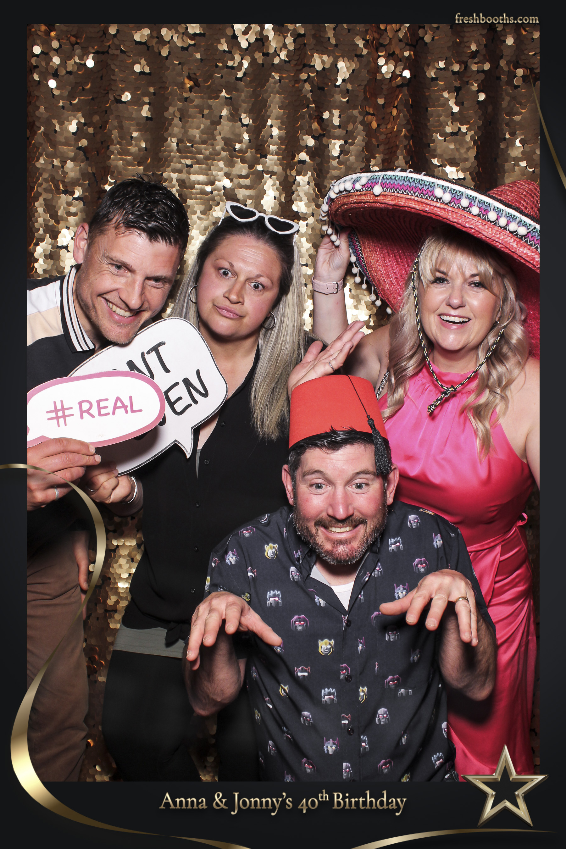 Jonny & Anna 40th | View more photos from the event at gallery.freshbooths.com/u/FreshBooths/Jonny-Anna-40th