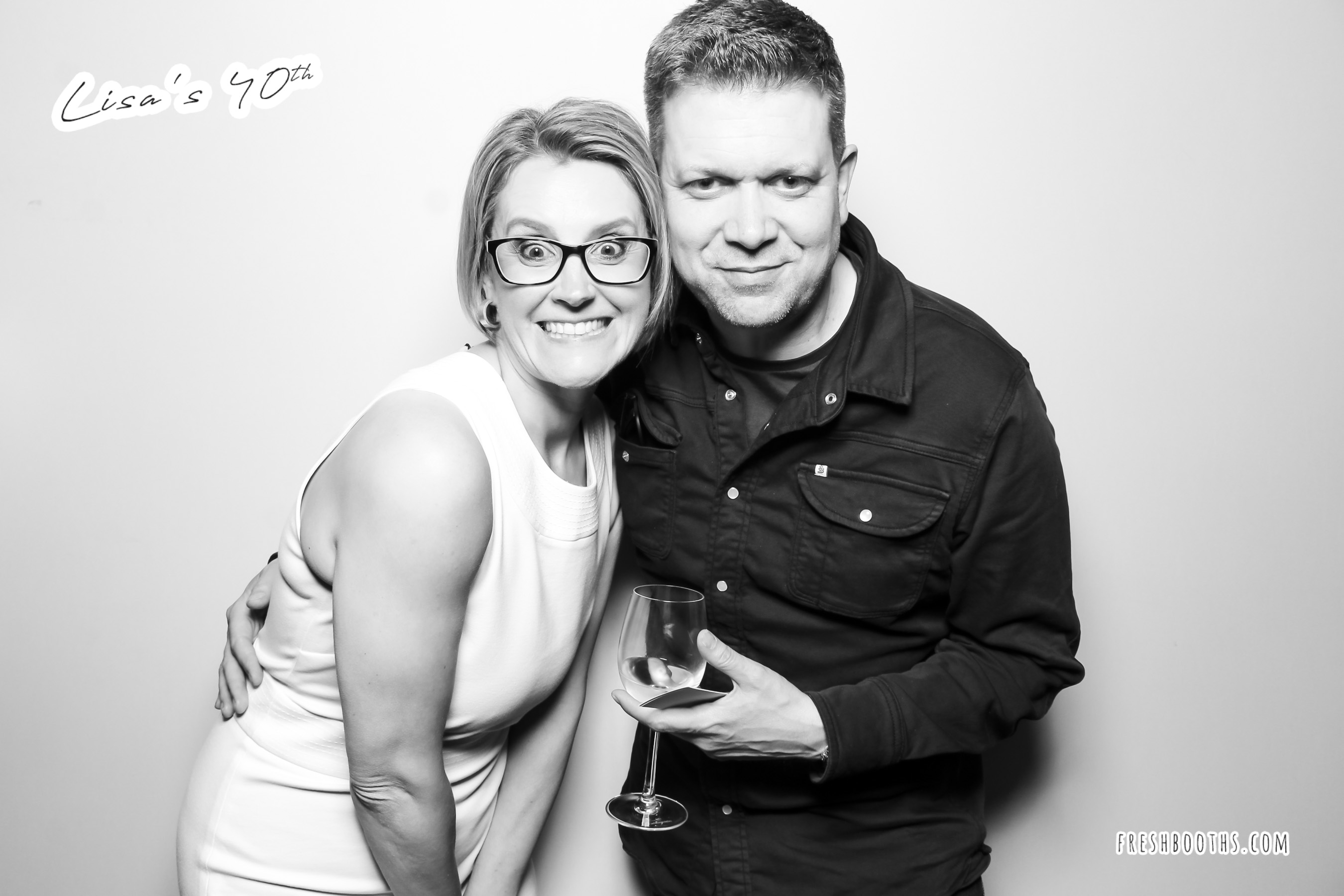 Lisa's 40th Birthday - Glam Booth | View more photos from the event at gallery.freshbooths.com/u/FreshBooths/Lisas-40th-Birthday-Glam-Booth