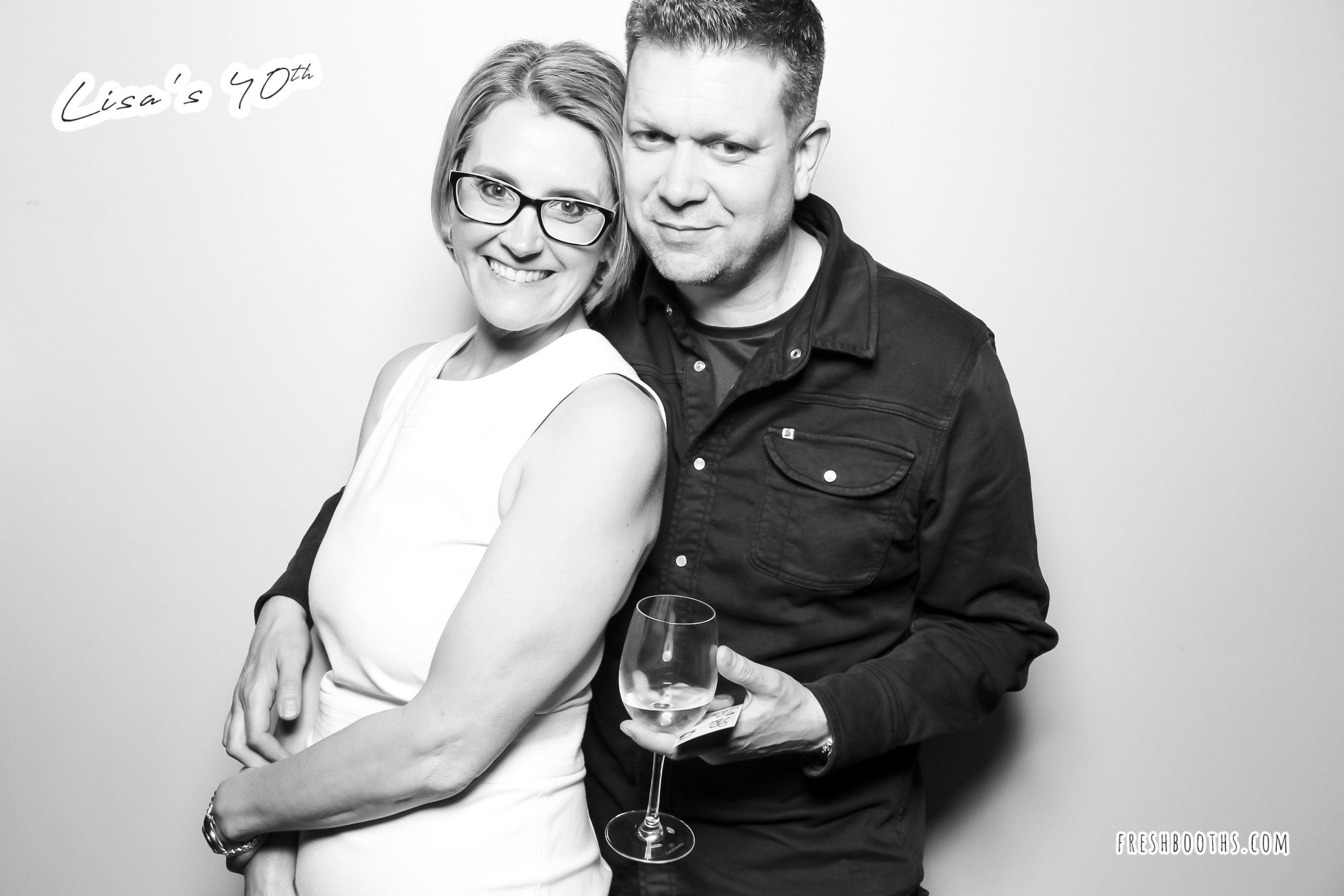 Lisa's 40th Birthday - Glam Booth | View more photos from the event at gallery.freshbooths.com/u/FreshBooths/Lisas-40th-Birthday-Glam-Booth