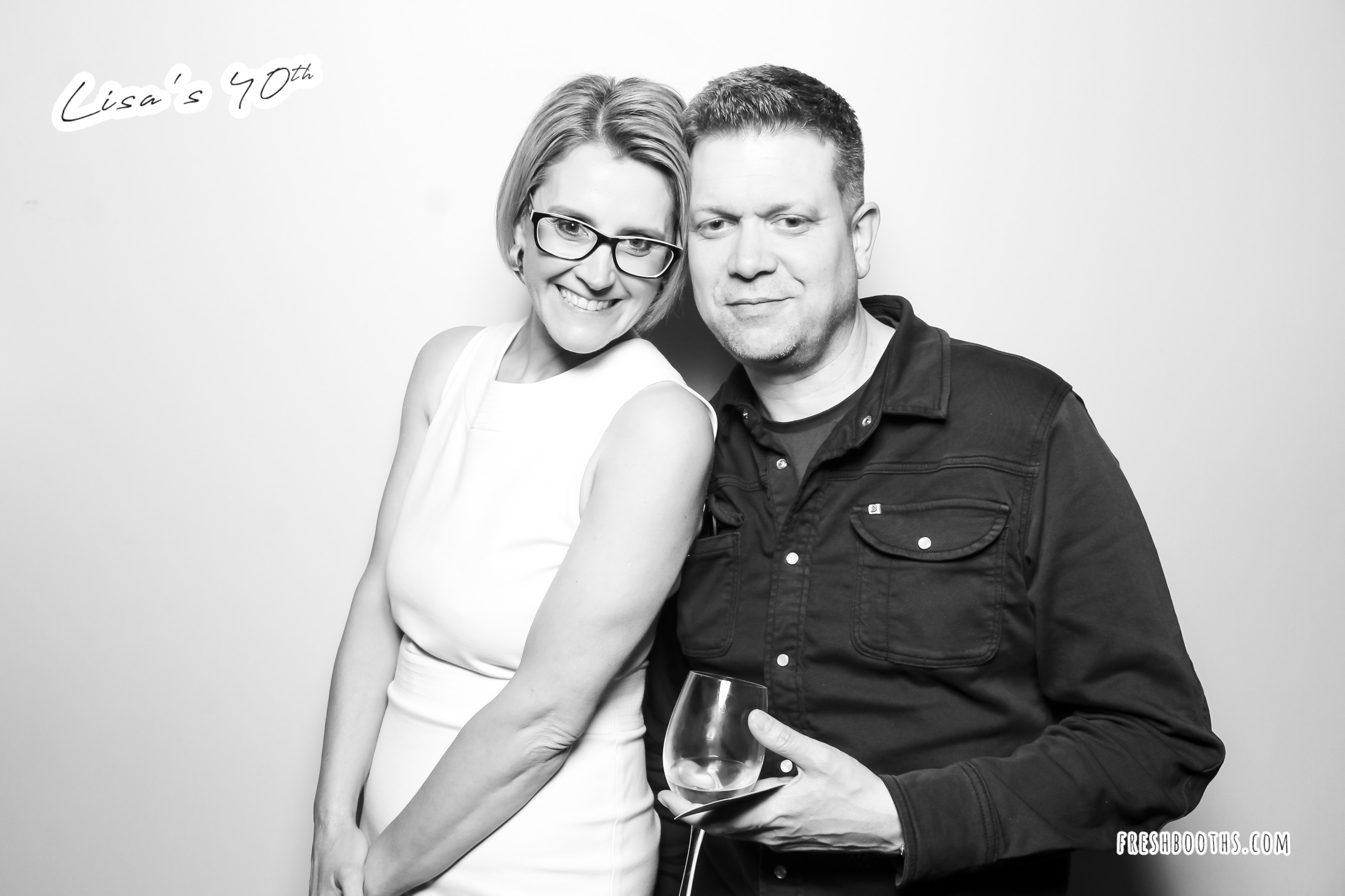 Lisa's 40th Birthday - Glam Booth | View more photos from the event at gallery.freshbooths.com/u/FreshBooths/Lisas-40th-Birthday-Glam-Booth
