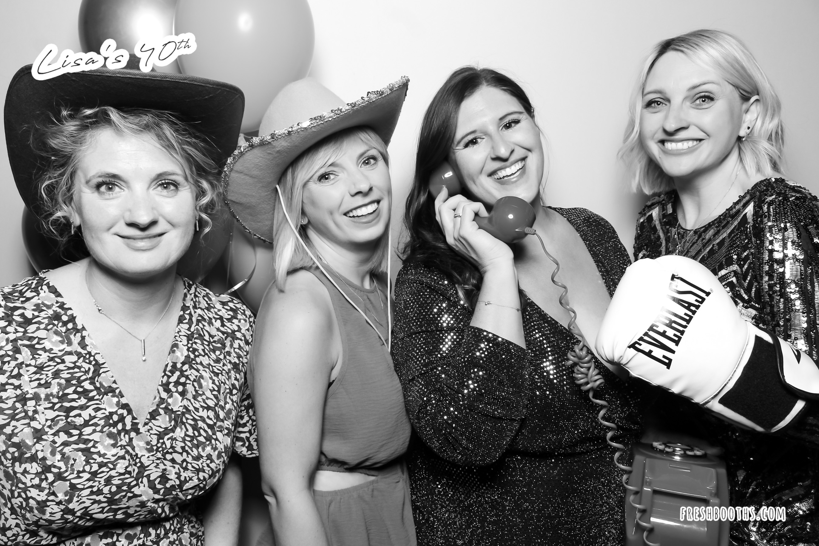 Lisa's 40th Birthday - Glam Booth | View more photos from the event at gallery.freshbooths.com/u/FreshBooths/Lisas-40th-Birthday-Glam-Booth