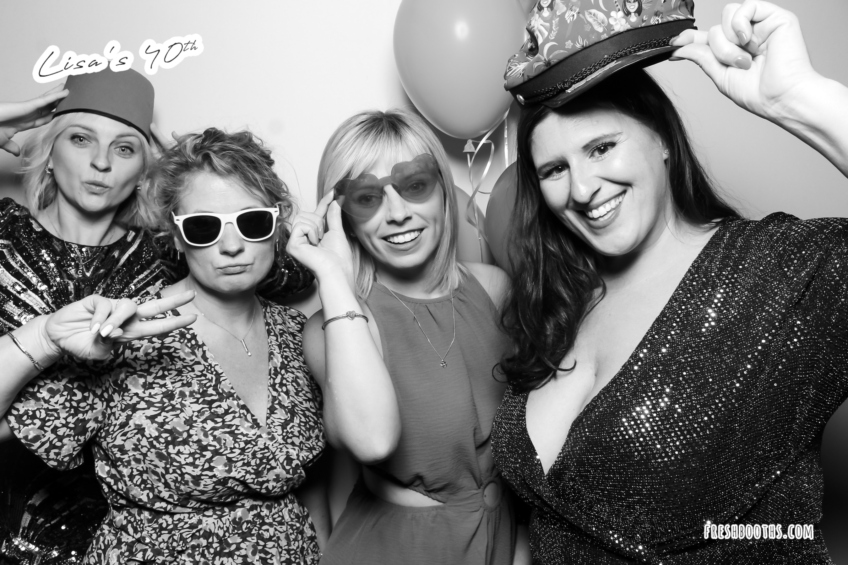 Lisa's 40th Birthday - Glam Booth | View more photos from the event at gallery.freshbooths.com/u/FreshBooths/Lisas-40th-Birthday-Glam-Booth
