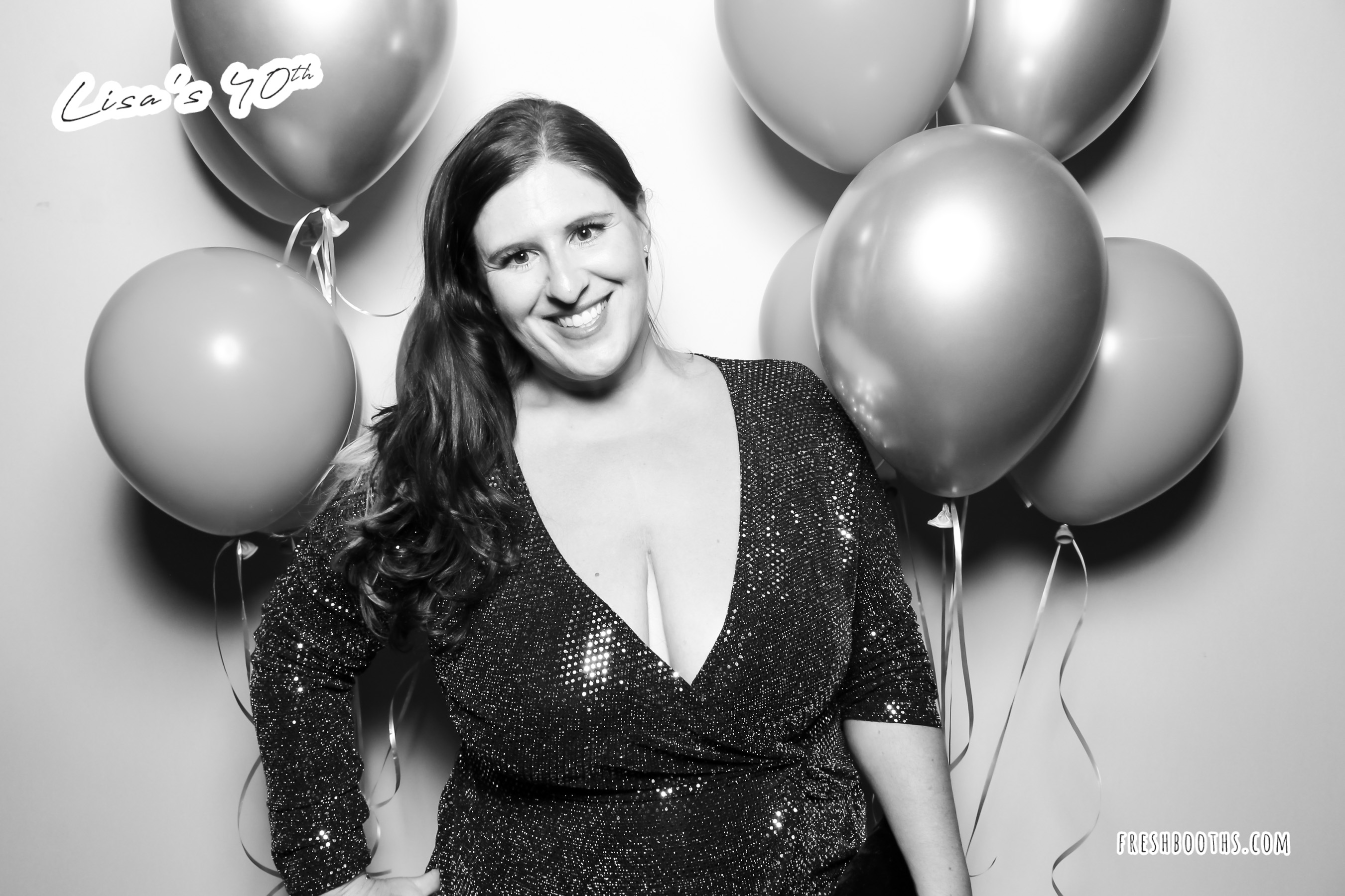 Lisa's 40th Birthday - Glam Booth | View more photos from the event at gallery.freshbooths.com/u/FreshBooths/Lisas-40th-Birthday-Glam-Booth