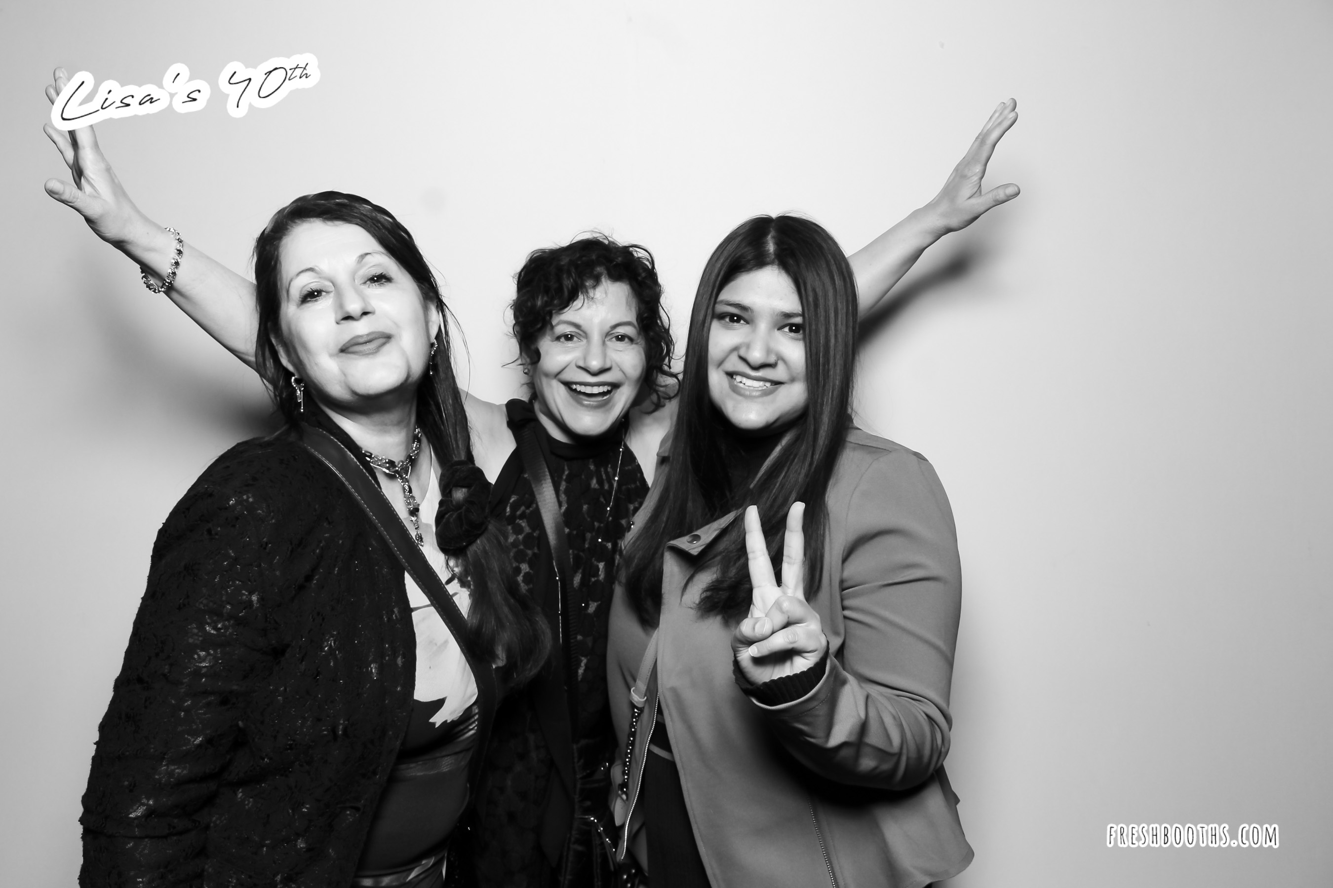 Lisa's 40th Birthday - Glam Booth | View more photos from the event at gallery.freshbooths.com/u/FreshBooths/Lisas-40th-Birthday-Glam-Booth