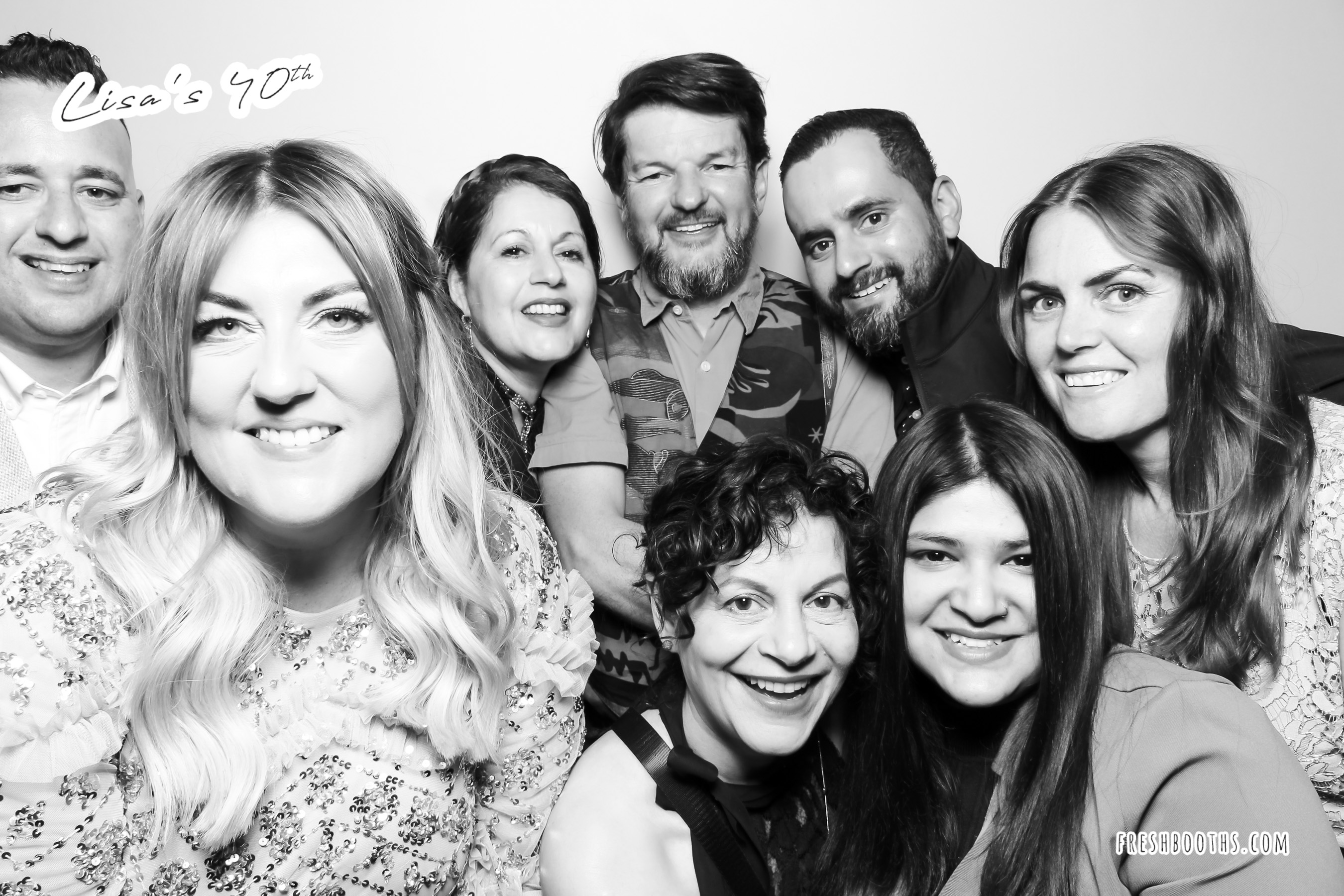 Lisa's 40th Birthday - Glam Booth | View more photos from the event at gallery.freshbooths.com/u/FreshBooths/Lisas-40th-Birthday-Glam-Booth