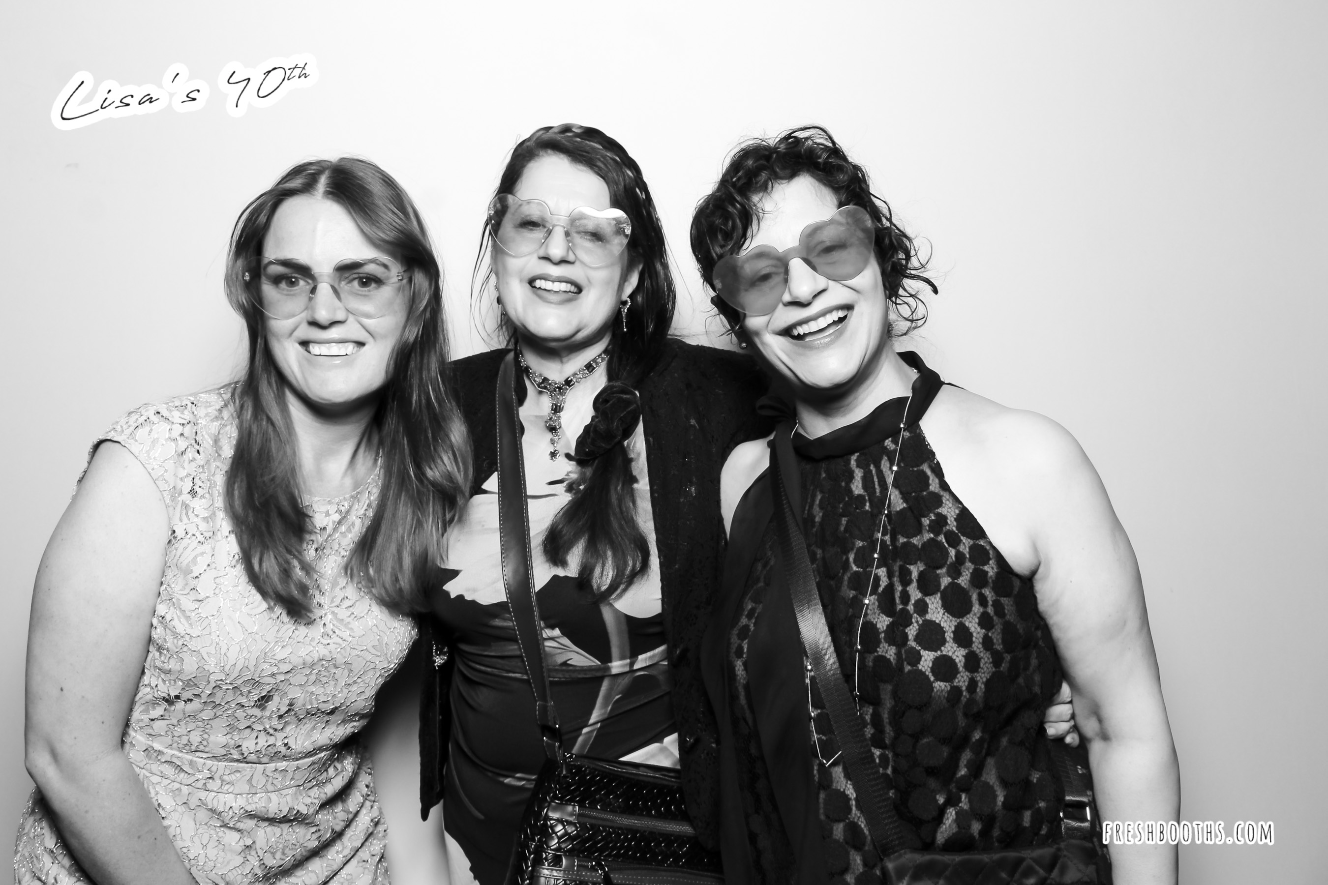 Lisa's 40th Birthday - Glam Booth | View more photos from the event at gallery.freshbooths.com/u/FreshBooths/Lisas-40th-Birthday-Glam-Booth