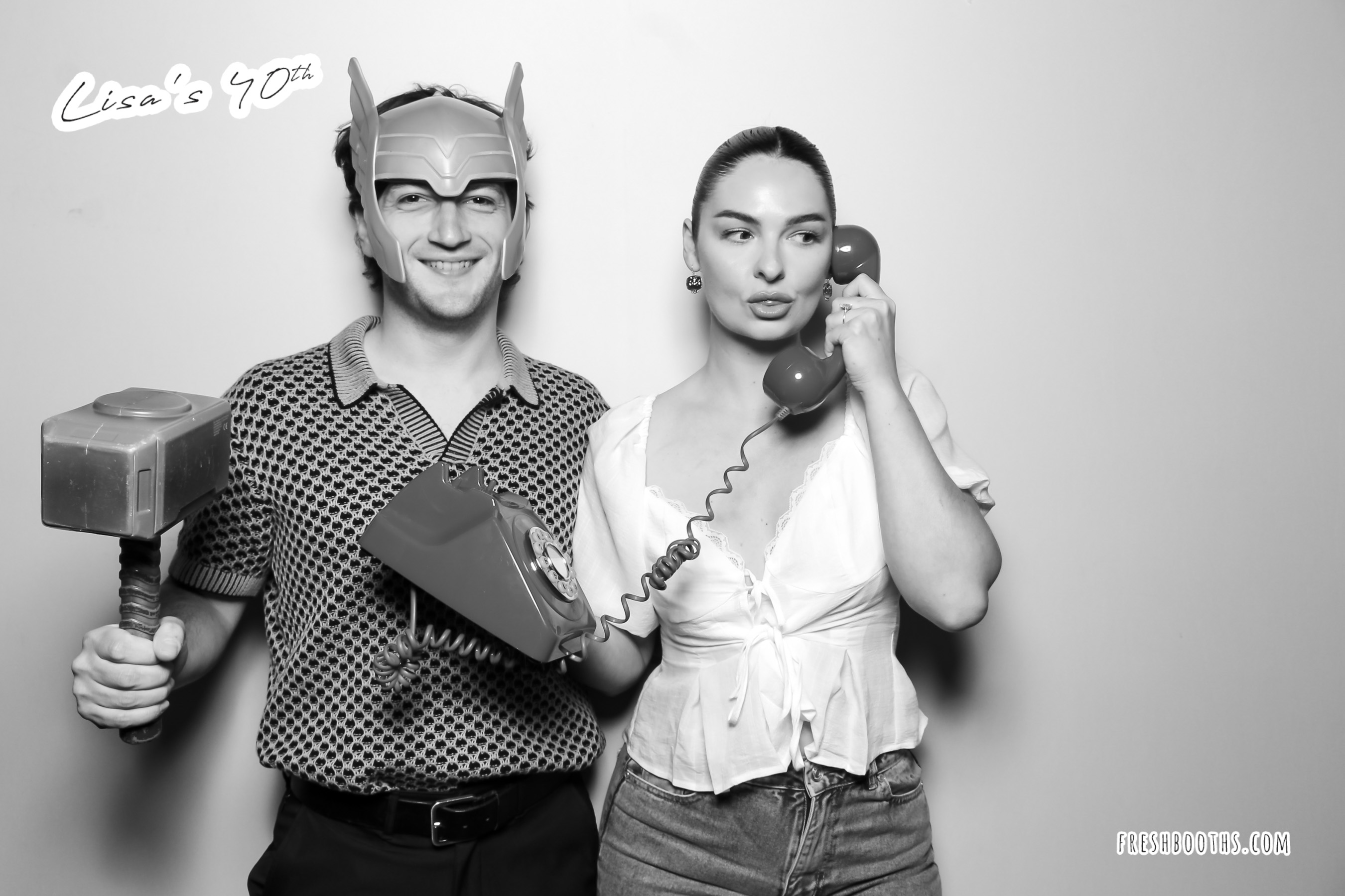 Lisa's 40th Birthday - Glam Booth | View more photos from the event at gallery.freshbooths.com/u/FreshBooths/Lisas-40th-Birthday-Glam-Booth