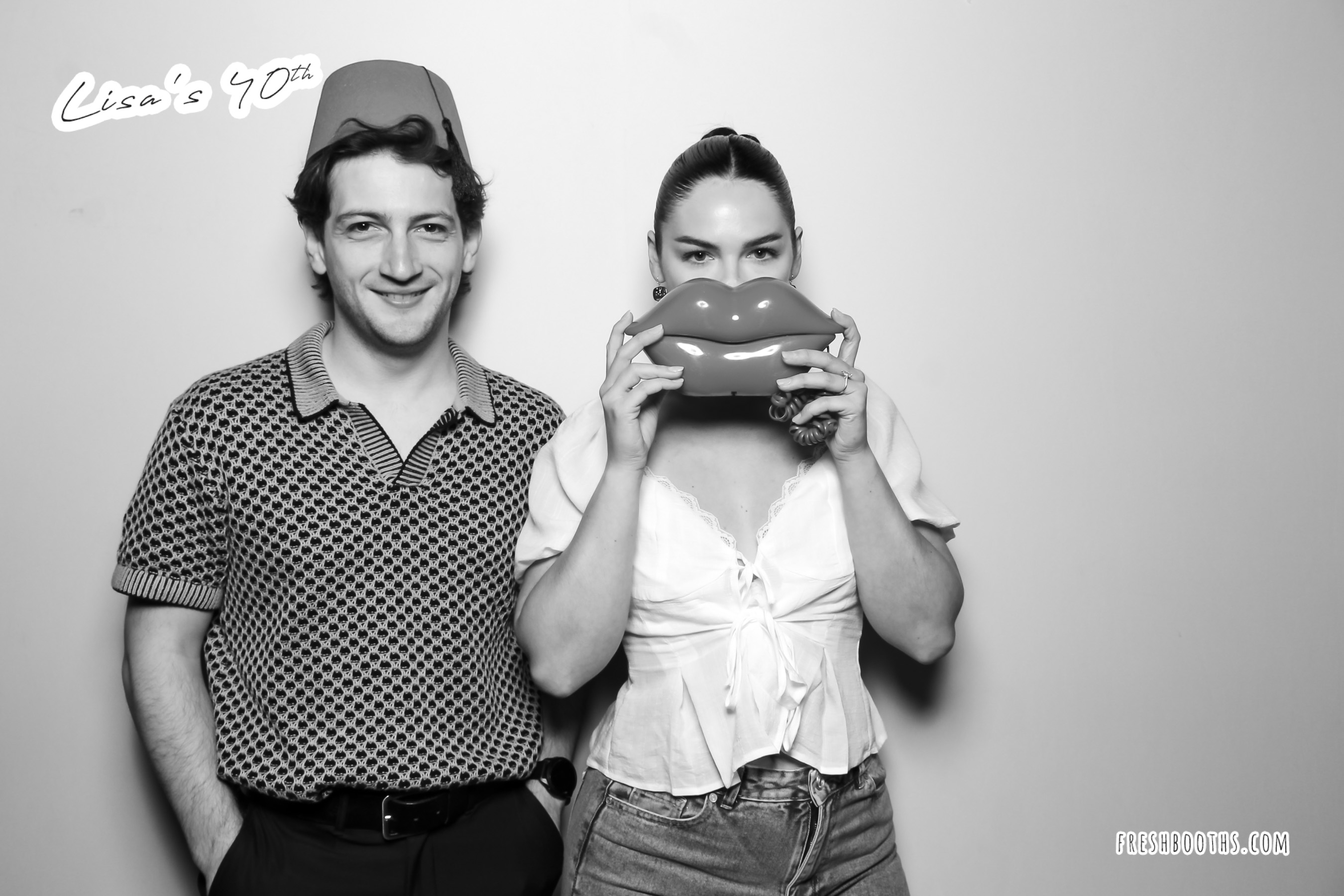 Lisa's 40th Birthday - Glam Booth | View more photos from the event at gallery.freshbooths.com/u/FreshBooths/Lisas-40th-Birthday-Glam-Booth