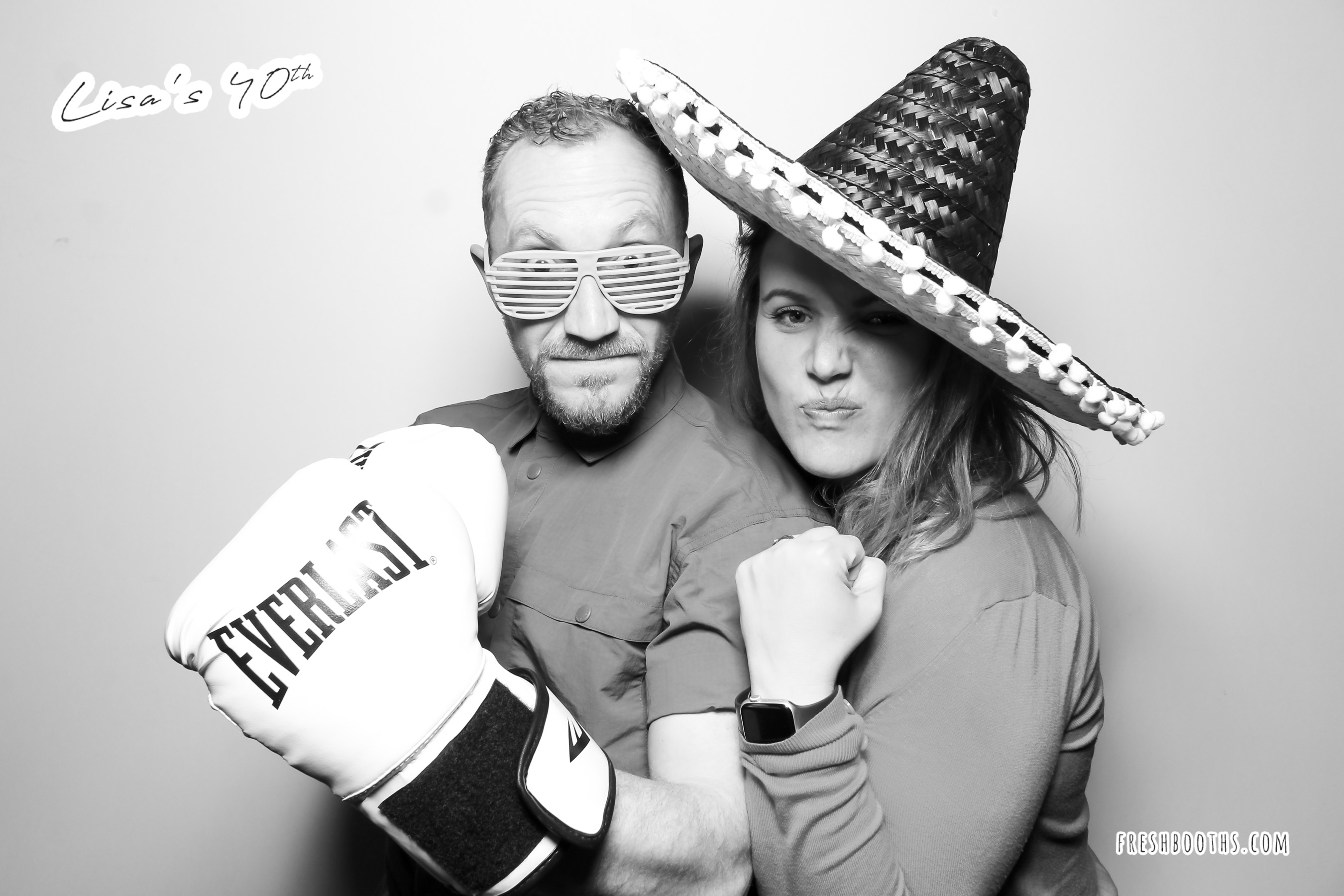 Lisa's 40th Birthday - Glam Booth | View more photos from the event at gallery.freshbooths.com/u/FreshBooths/Lisas-40th-Birthday-Glam-Booth