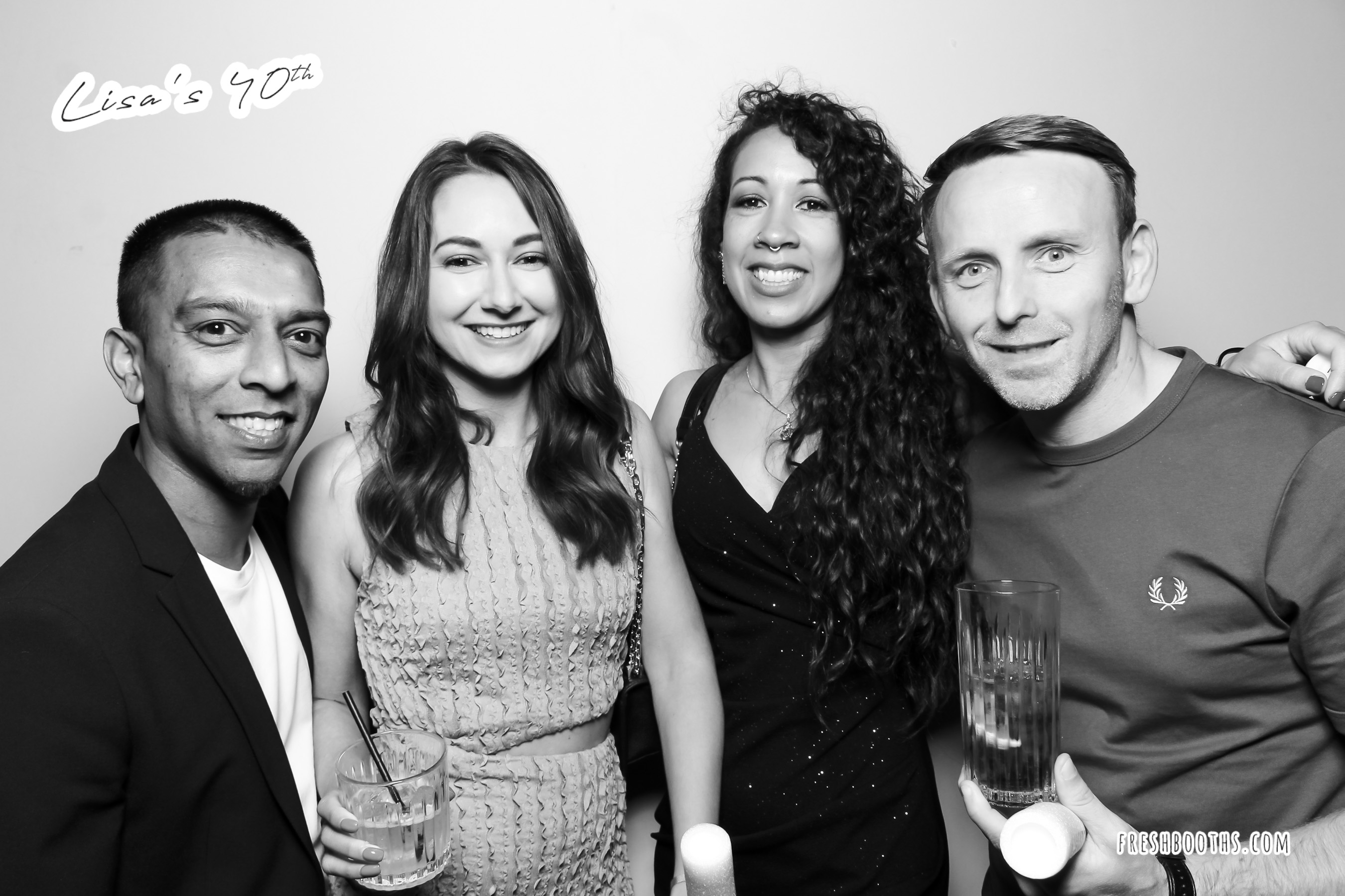Lisa's 40th Birthday - Glam Booth | View more photos from the event at gallery.freshbooths.com/u/FreshBooths/Lisas-40th-Birthday-Glam-Booth