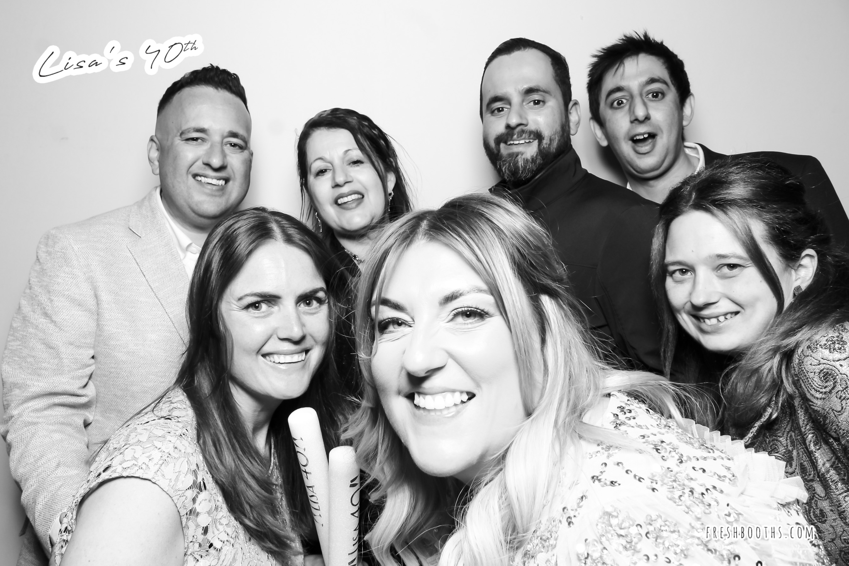 Lisa's 40th Birthday - Glam Booth | View more photos from the event at gallery.freshbooths.com/u/FreshBooths/Lisas-40th-Birthday-Glam-Booth