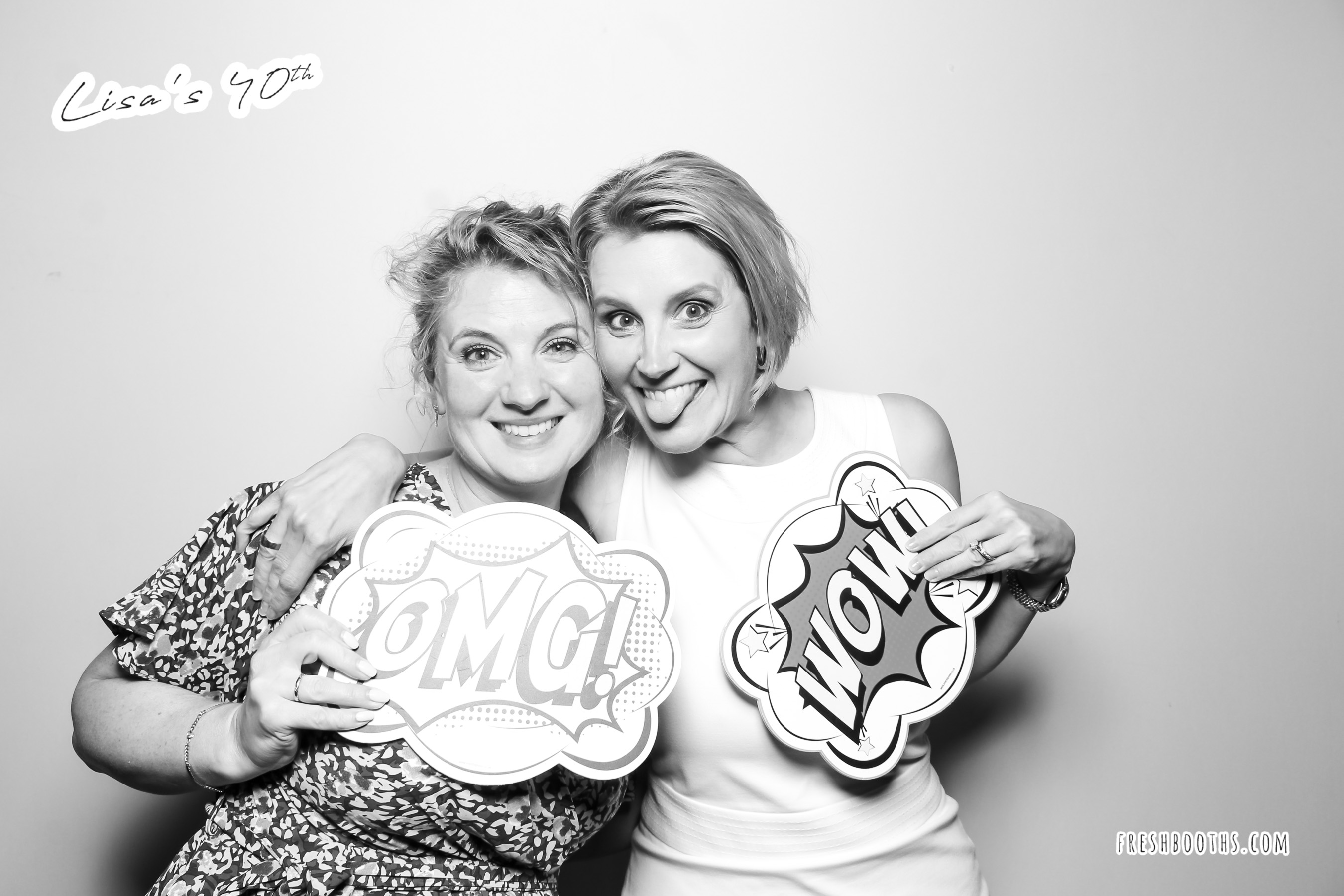Lisa's 40th Birthday - Glam Booth | View more photos from the event at gallery.freshbooths.com/u/FreshBooths/Lisas-40th-Birthday-Glam-Booth