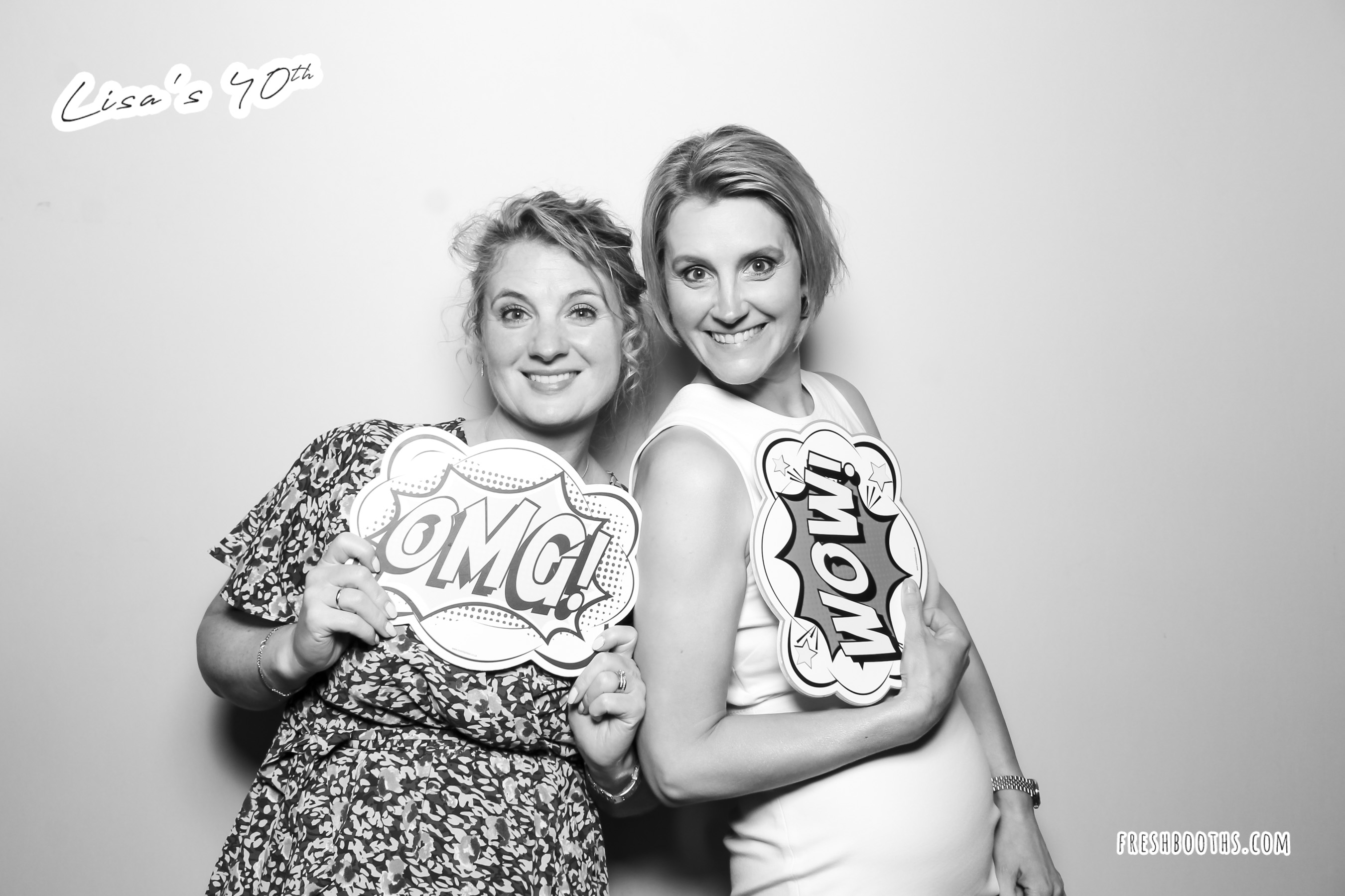 Lisa's 40th Birthday - Glam Booth | View more photos from the event at gallery.freshbooths.com/u/FreshBooths/Lisas-40th-Birthday-Glam-Booth