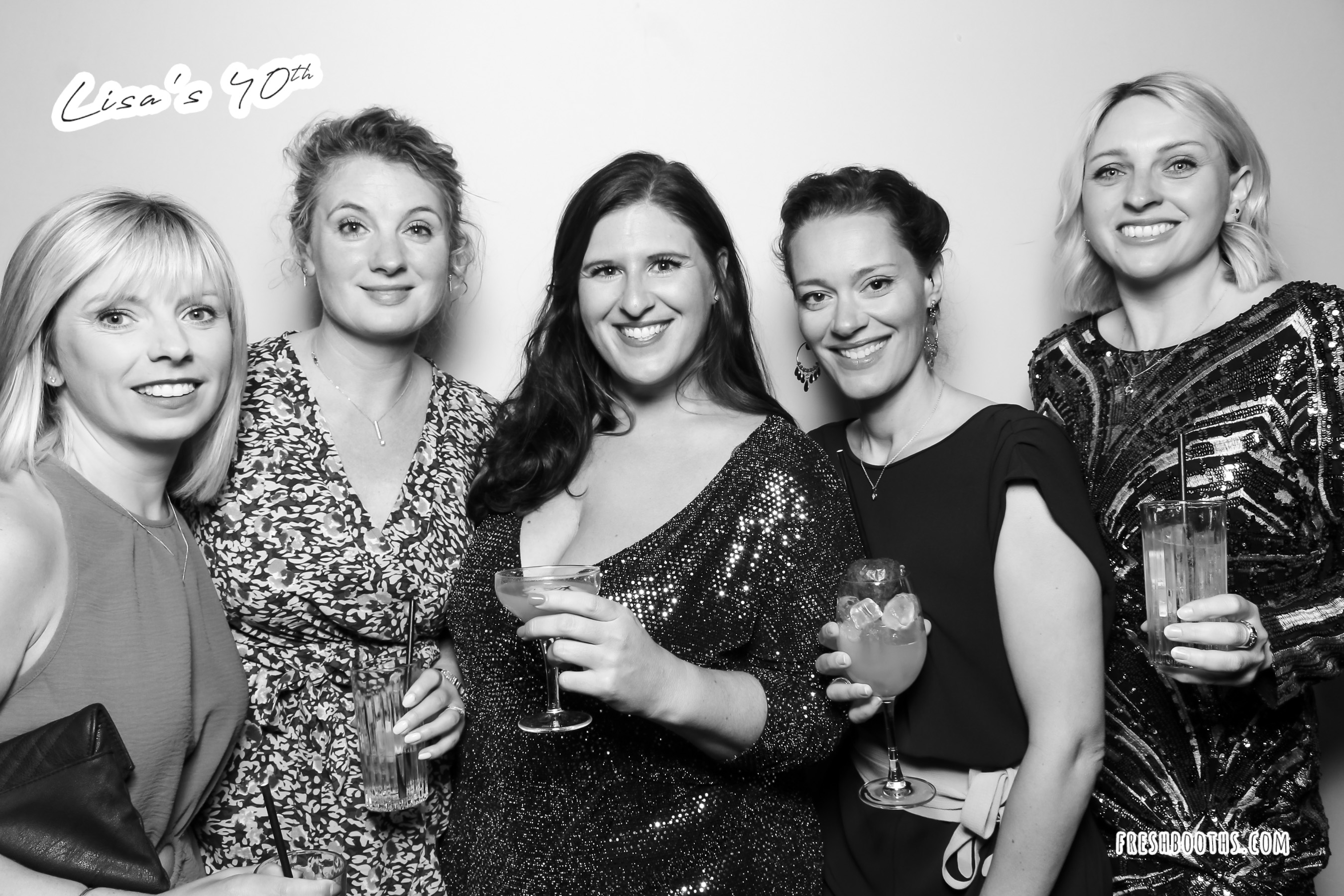 Lisa's 40th Birthday - Glam Booth | View more photos from the event at gallery.freshbooths.com/u/FreshBooths/Lisas-40th-Birthday-Glam-Booth