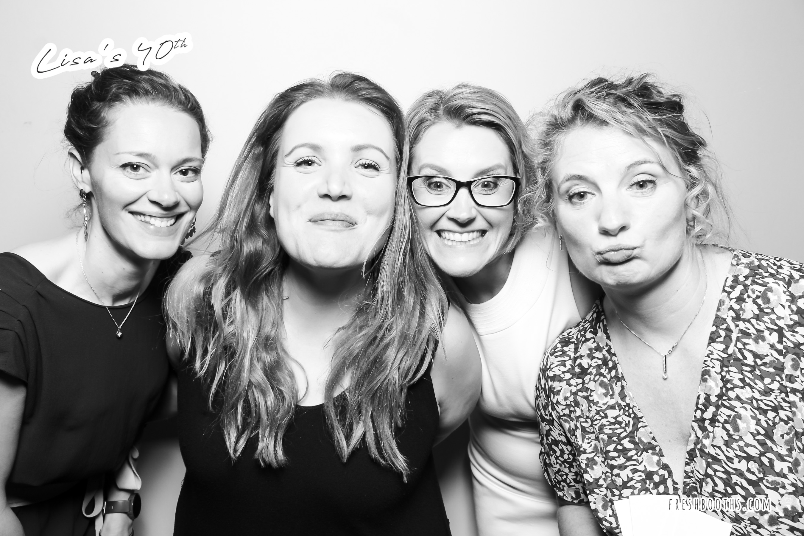Lisa's 40th Birthday - Glam Booth | View more photos from the event at gallery.freshbooths.com/u/FreshBooths/Lisas-40th-Birthday-Glam-Booth