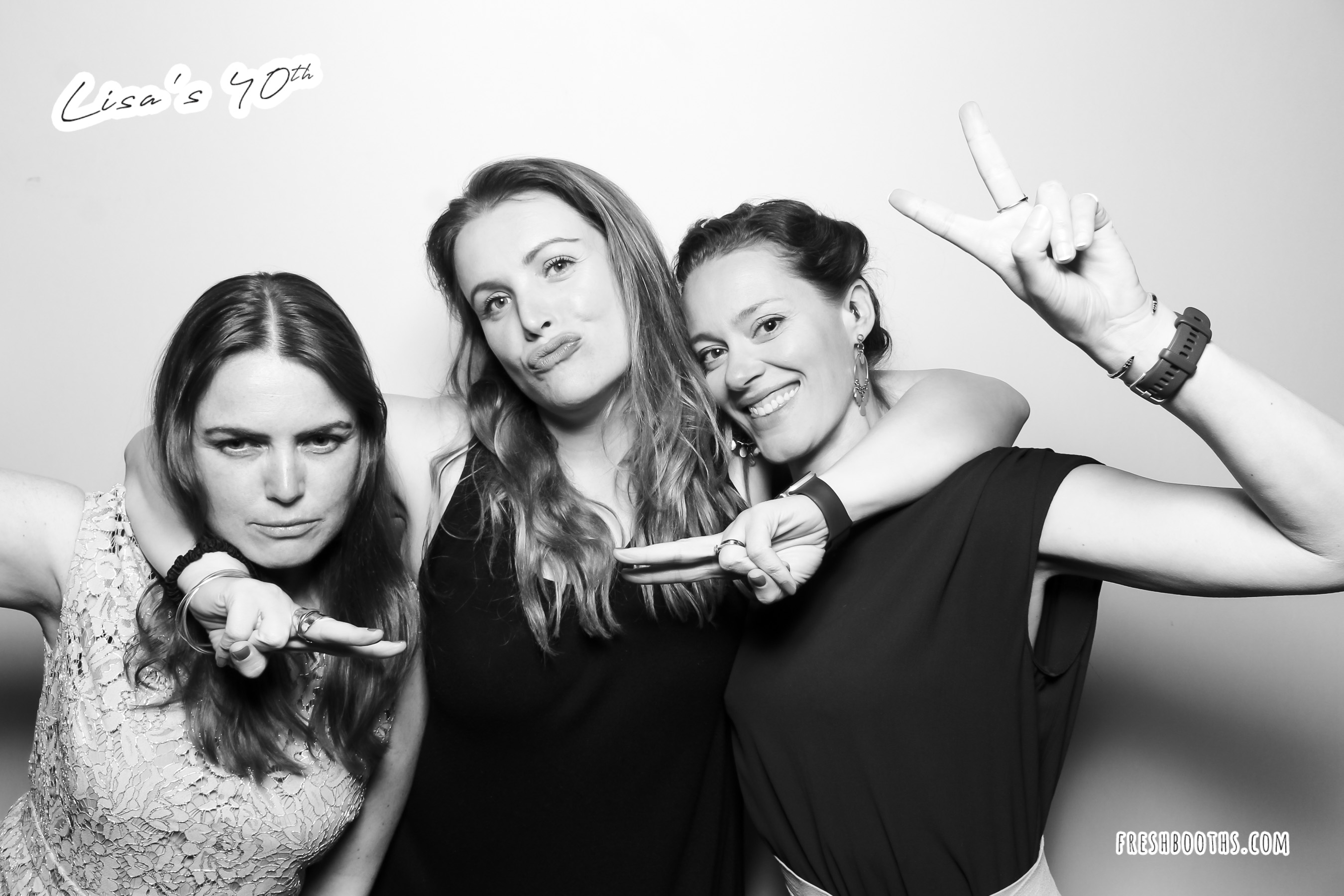 Lisa's 40th Birthday - Glam Booth | View more photos from the event at gallery.freshbooths.com/u/FreshBooths/Lisas-40th-Birthday-Glam-Booth