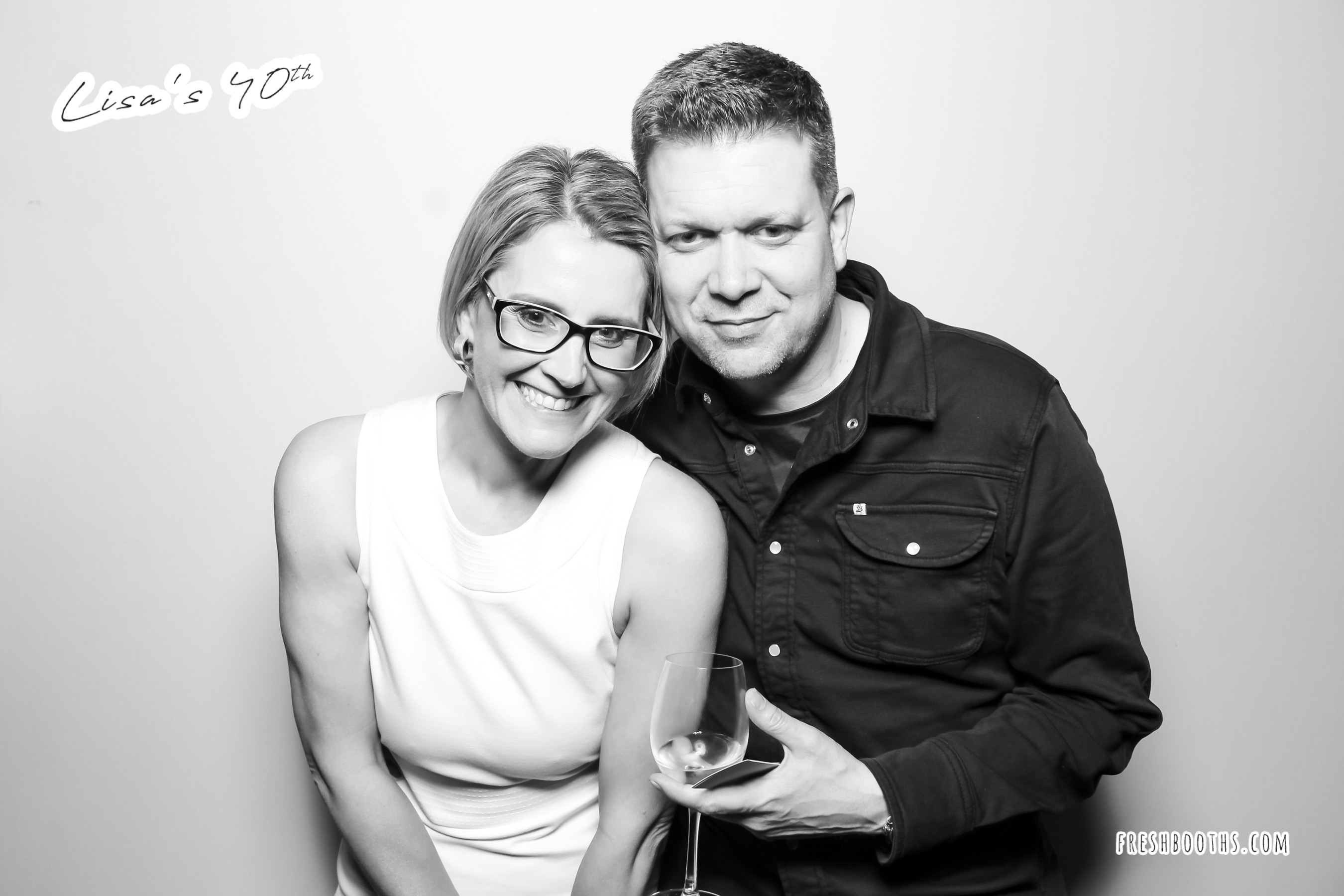 Lisa's 40th Birthday - Glam Booth | View more photos from the event at gallery.freshbooths.com/u/FreshBooths/Lisas-40th-Birthday-Glam-Booth