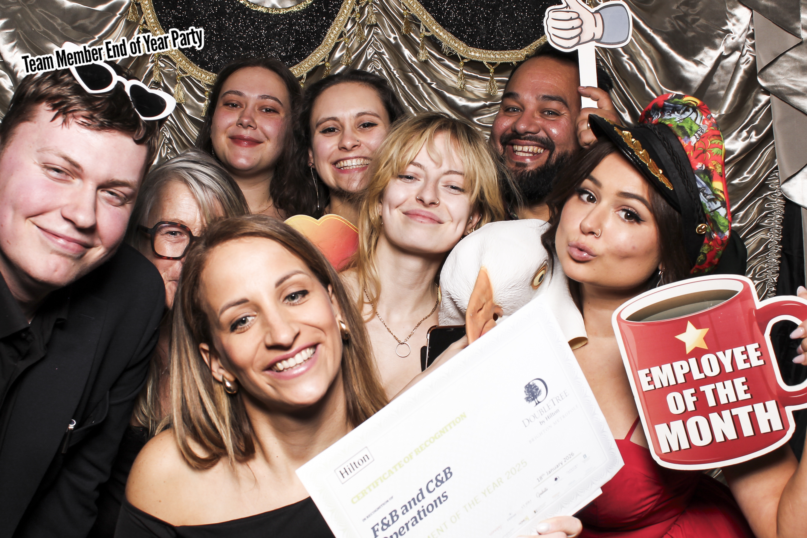 Team Member Staff Party | View more photos from the event at gallery.freshbooths.com/u/FreshBooths/Team-Member-Staff-Party