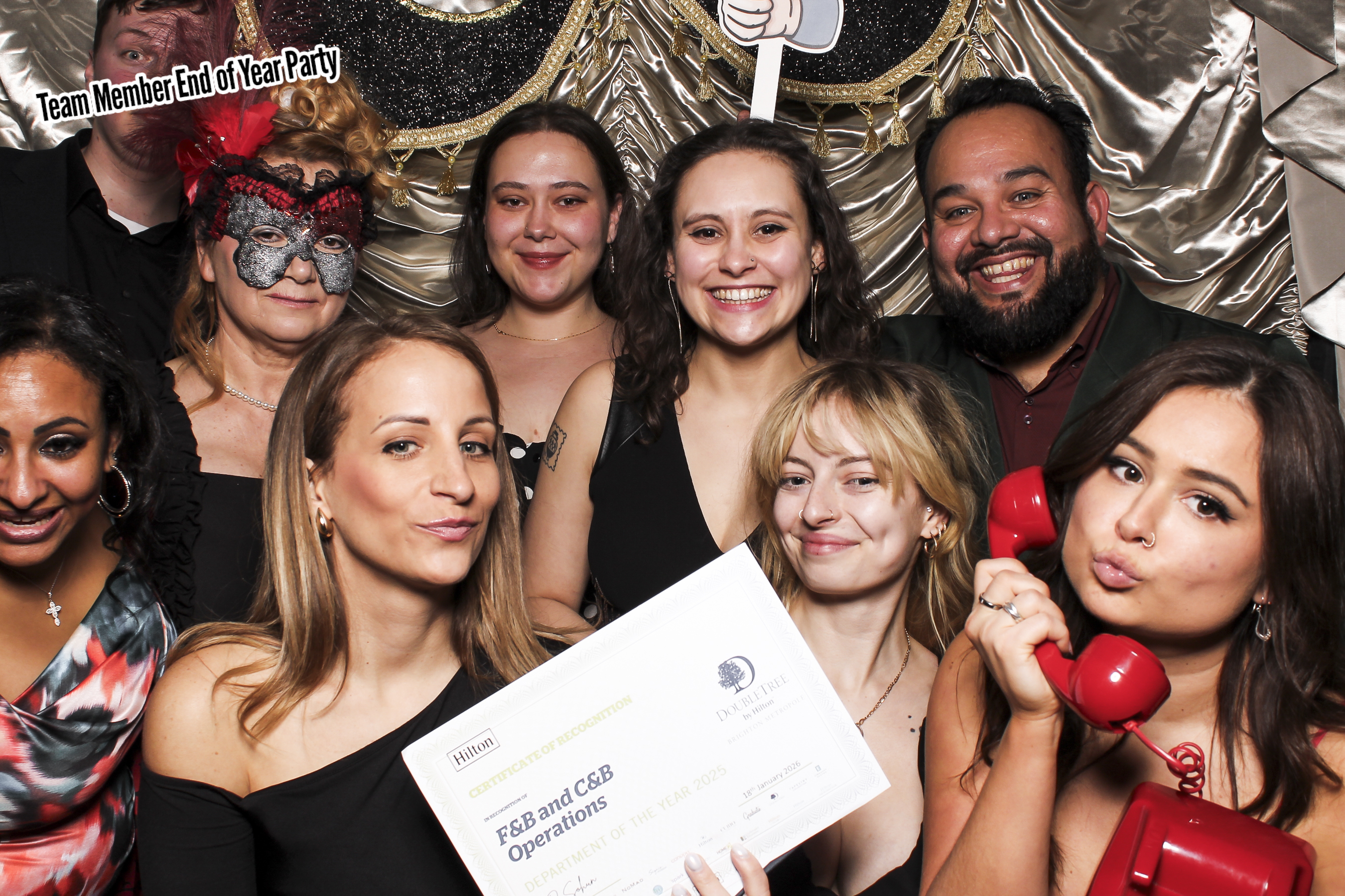 Team Member Staff Party | View more photos from the event at gallery.freshbooths.com/u/FreshBooths/Team-Member-Staff-Party