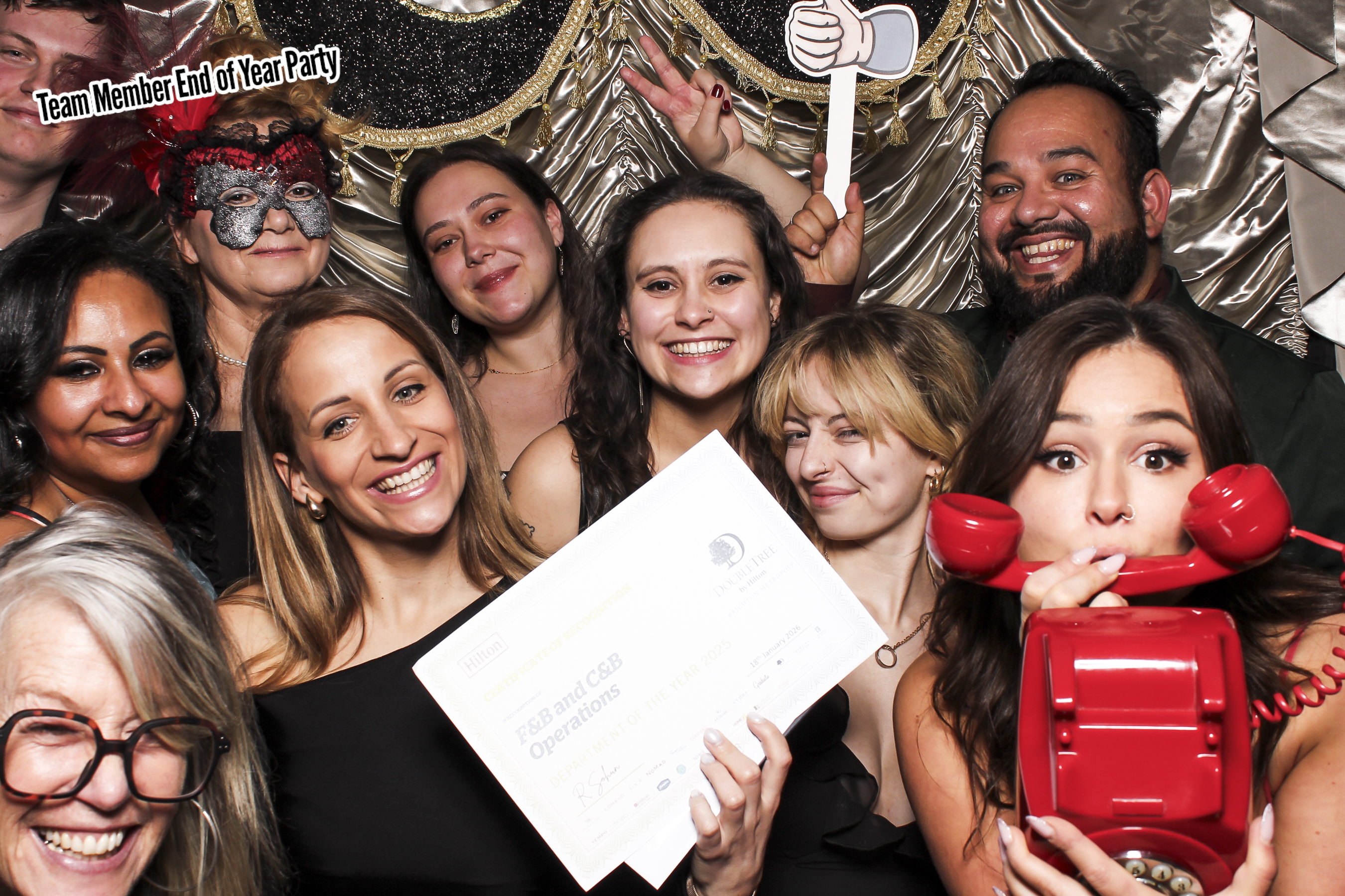 Team Member Staff Party | View more photos from the event at gallery.freshbooths.com/u/FreshBooths/Team-Member-Staff-Party