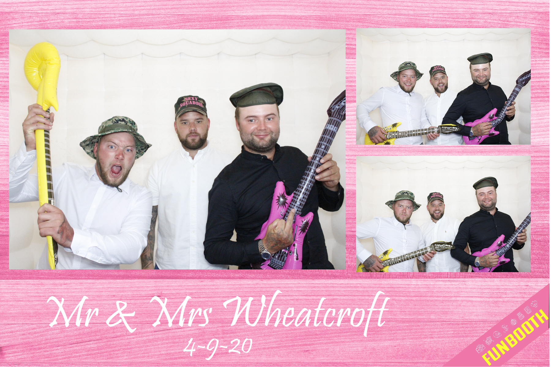 Mr & Mrs Wheatcroft's Wedding | View more photos from the event at gallery.funbooth.uk.com/u/FunboothLTD1/Mr-Mrs-Wheatcrofts-Wedding
