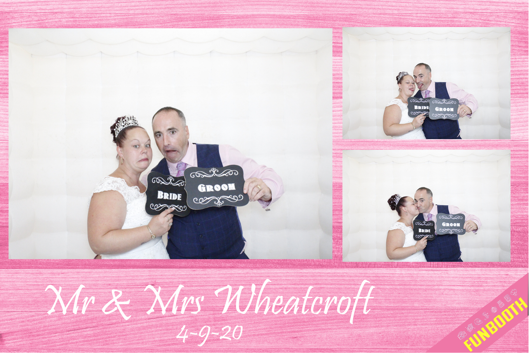 Mr & Mrs Wheatcroft's Wedding | View more photos from the event at gallery.funbooth.uk.com/u/FunboothLTD1/Mr-Mrs-Wheatcrofts-Wedding