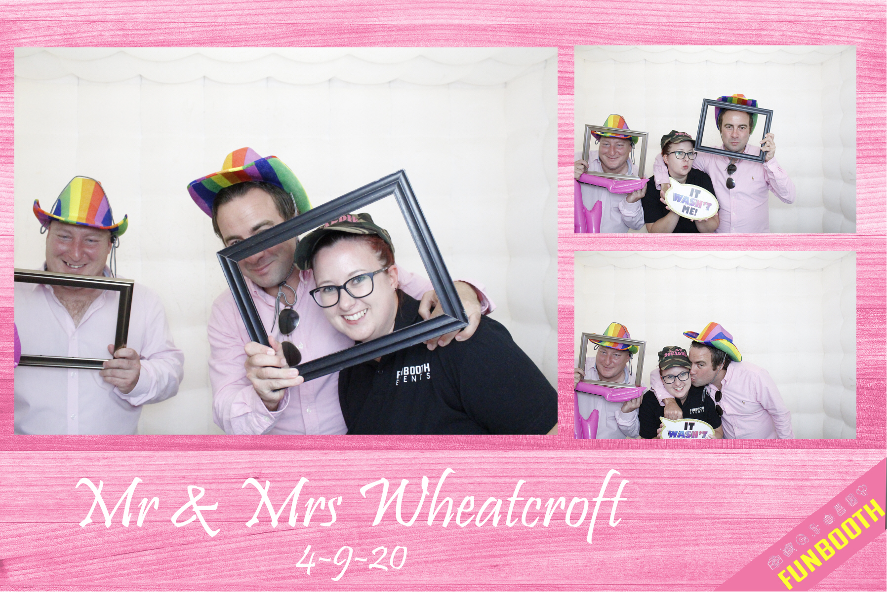 Mr & Mrs Wheatcroft's Wedding | View more photos from the event at gallery.funbooth.uk.com/u/FunboothLTD1/Mr-Mrs-Wheatcrofts-Wedding