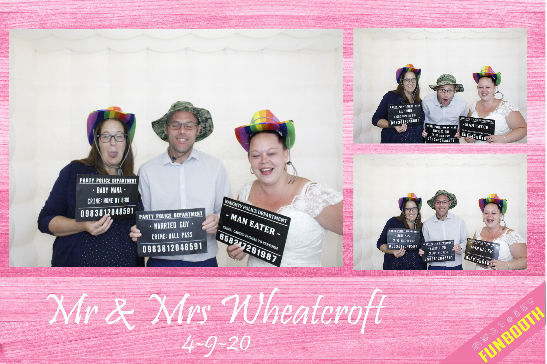 Mr & Mrs Wheatcroft's Wedding | View more photos from the event at gallery.funbooth.uk.com/u/FunboothLTD1/Mr-Mrs-Wheatcrofts-Wedding