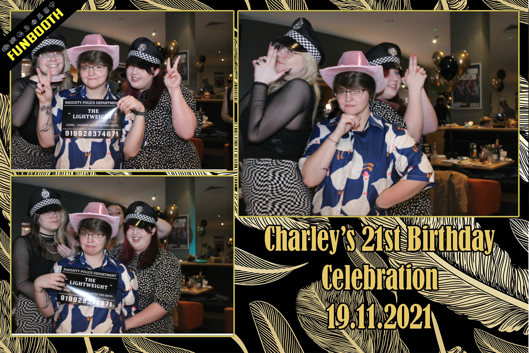 Charley's 21st Birthday | View more photos from the event at gallery.funbooth.uk.com/u/FunboothLTD1/Charleys-21st-Birthday