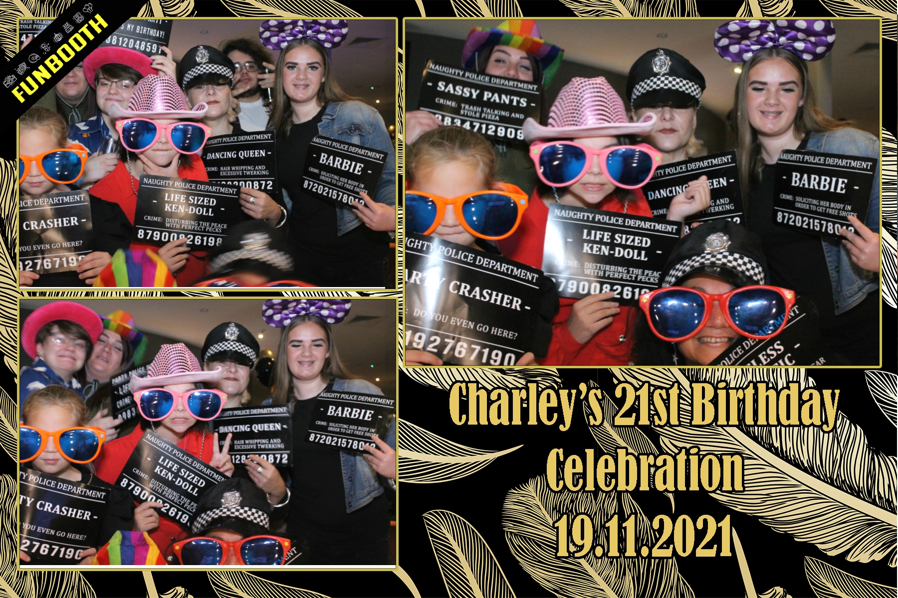 Charley's 21st Birthday | View more photos from the event at gallery.funbooth.uk.com/u/FunboothLTD1/Charleys-21st-Birthday