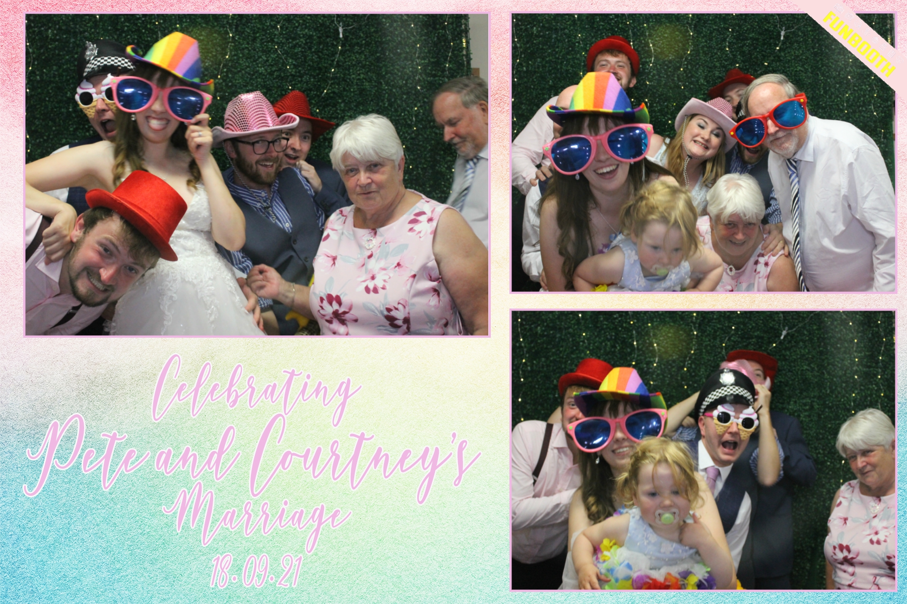 Courtney & Pete's Wedding Celebration | View more photos from the event at gallery.funbooth.uk.com/u/FunboothLTD1/Courtney-Petes-Wedding-Celebration