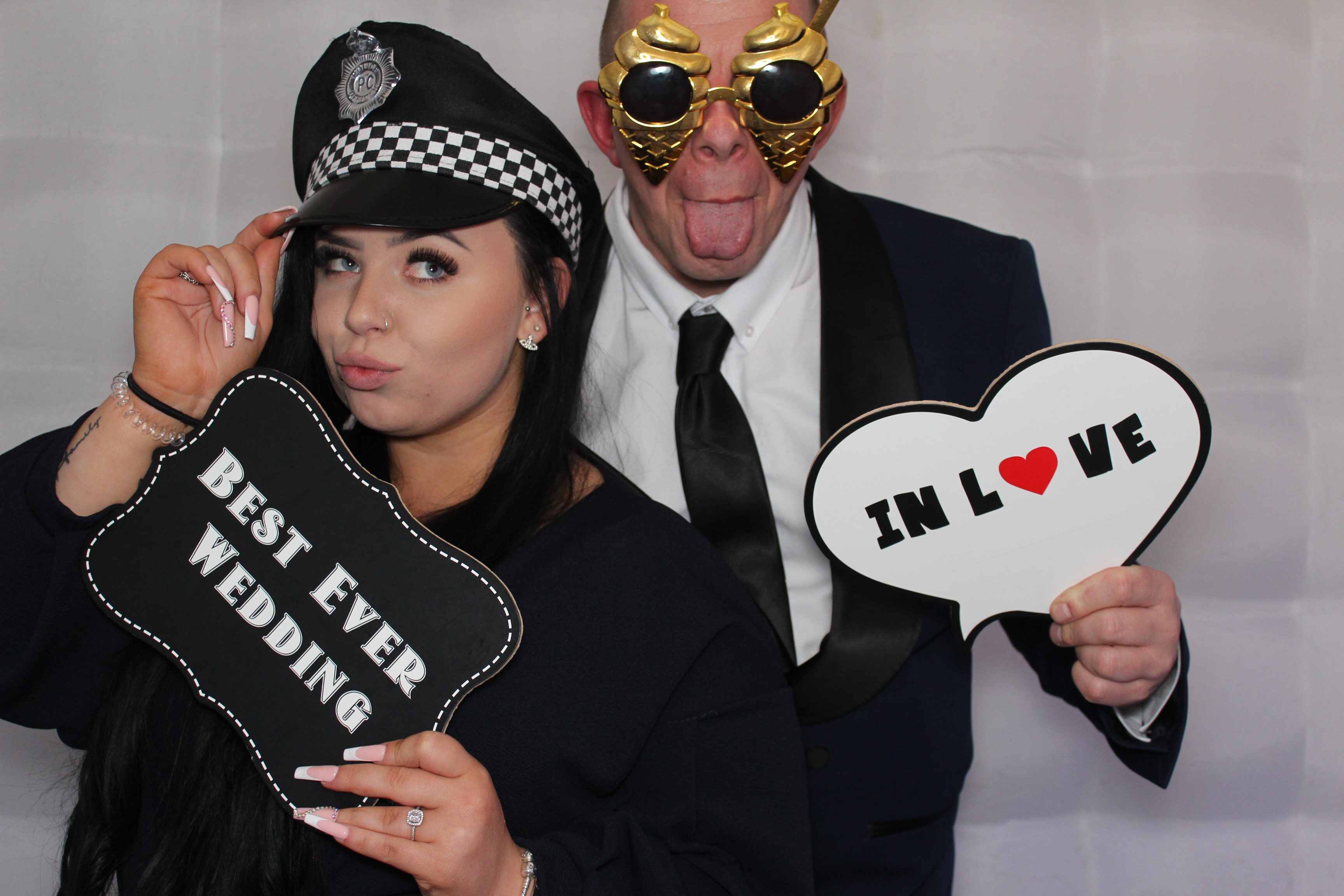 Crystal & Rich's Wedding | View more photos from the event at gallery.funbooth.uk.com/u/FunboothLTD1/Crystal-Richs-Wedding