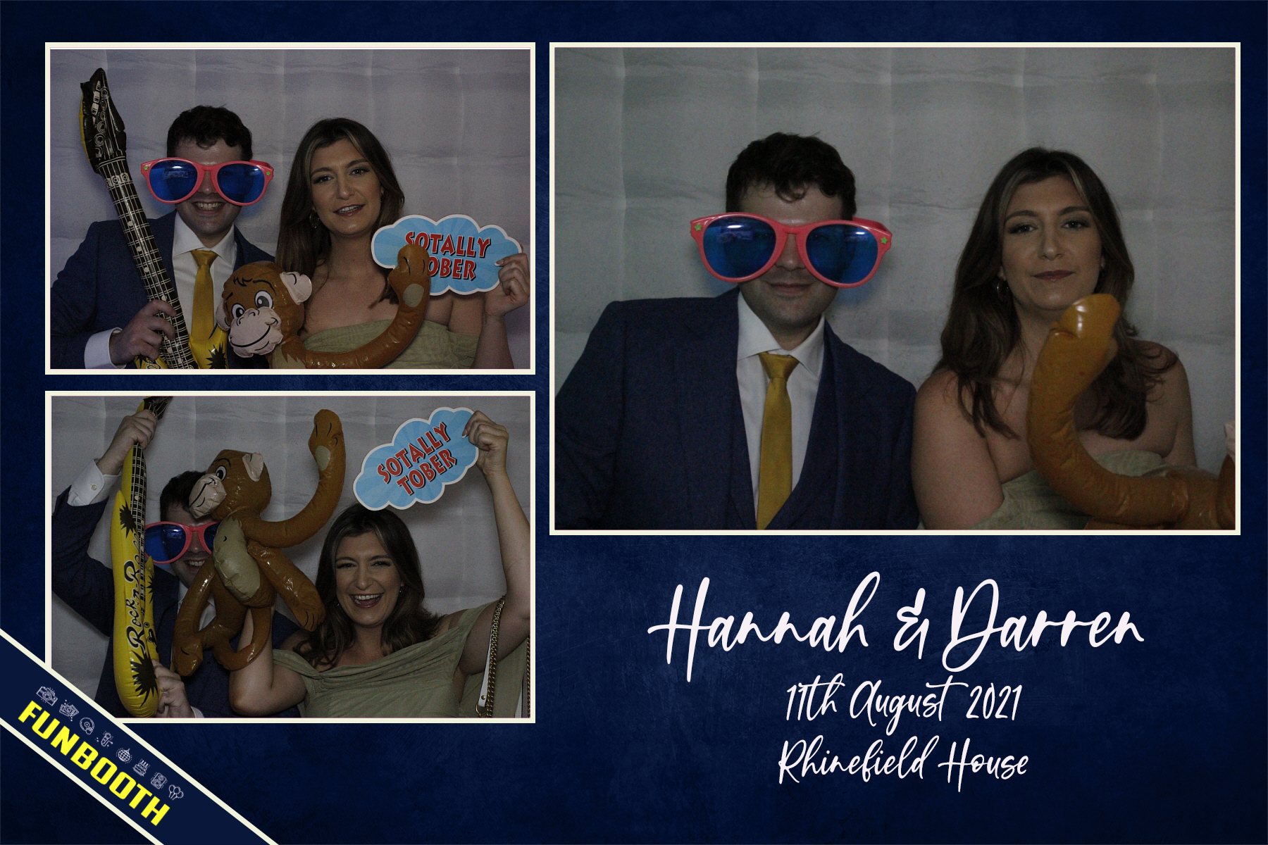Hannah & Darren  | View more photos from the event at gallery.funbooth.uk.com/u/FunboothLTD1/Hannah-Darren