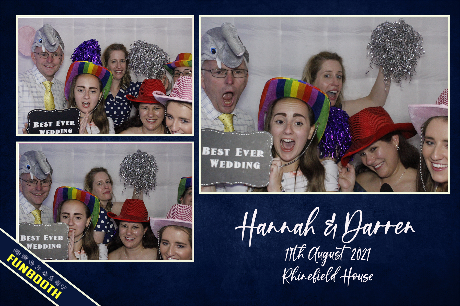 Hannah & Darren  | View more photos from the event at gallery.funbooth.uk.com/u/FunboothLTD1/Hannah-Darren