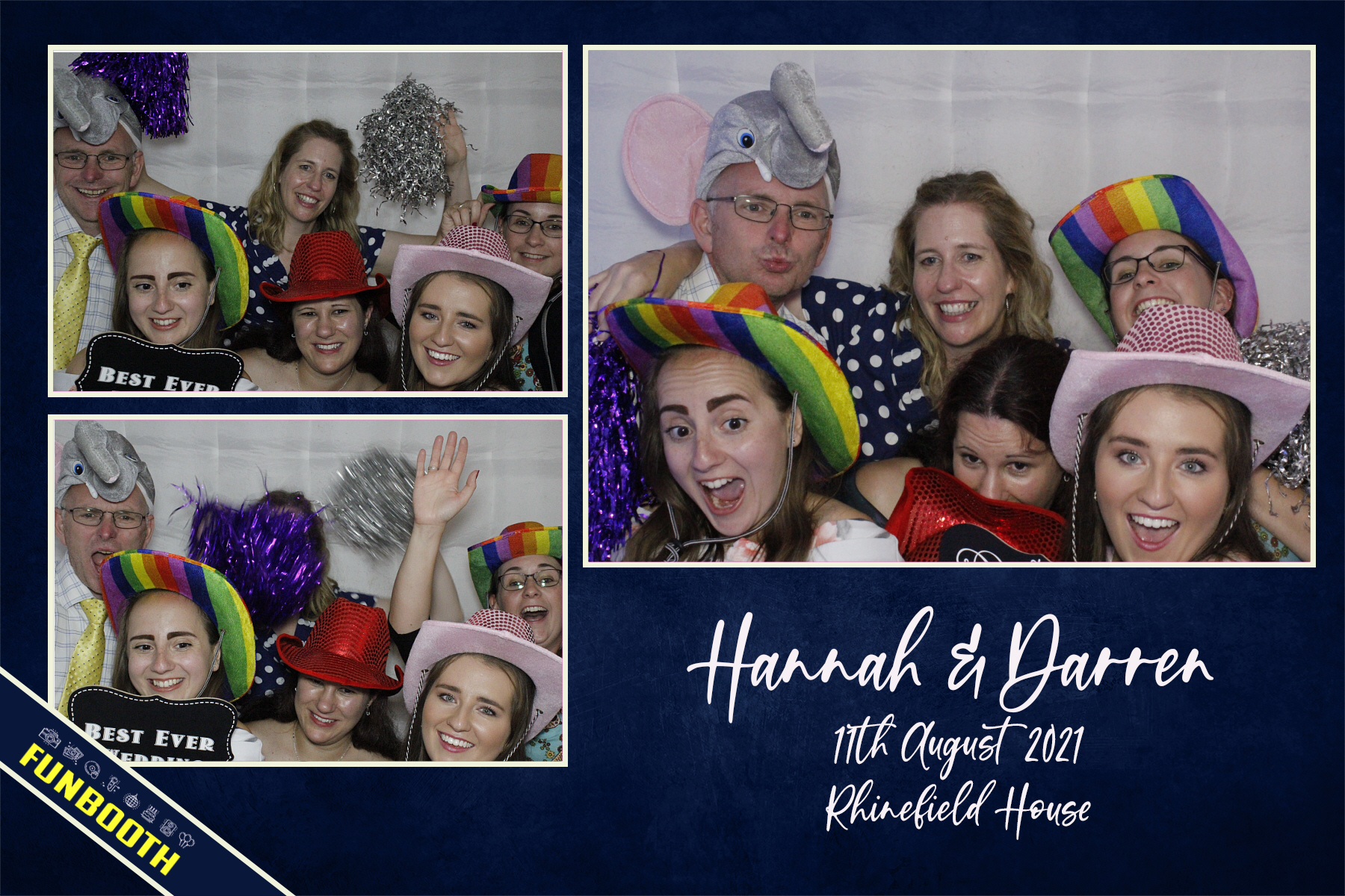 Hannah & Darren  | View more photos from the event at gallery.funbooth.uk.com/u/FunboothLTD1/Hannah-Darren