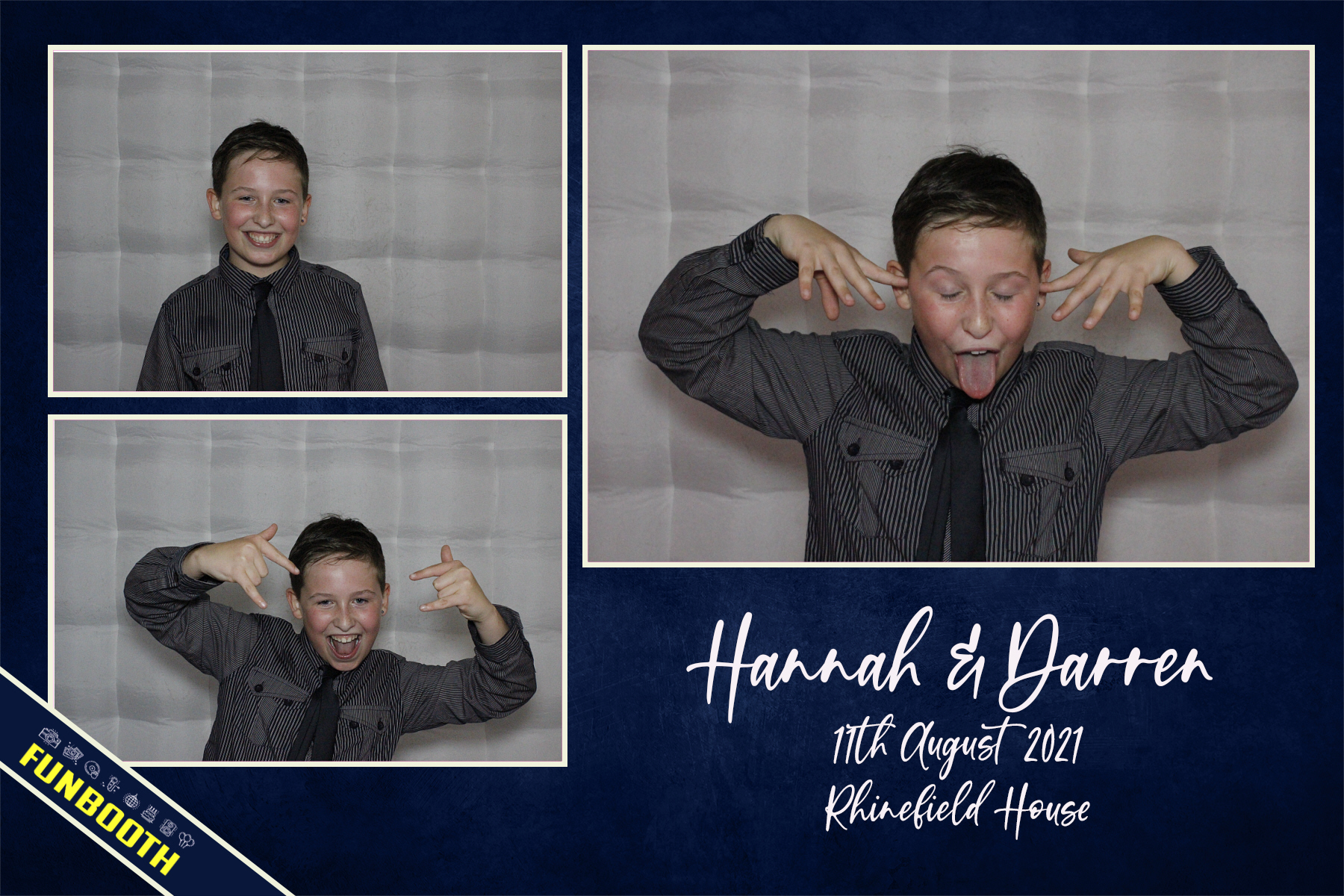 Hannah & Darren  | View more photos from the event at gallery.funbooth.uk.com/u/FunboothLTD1/Hannah-Darren
