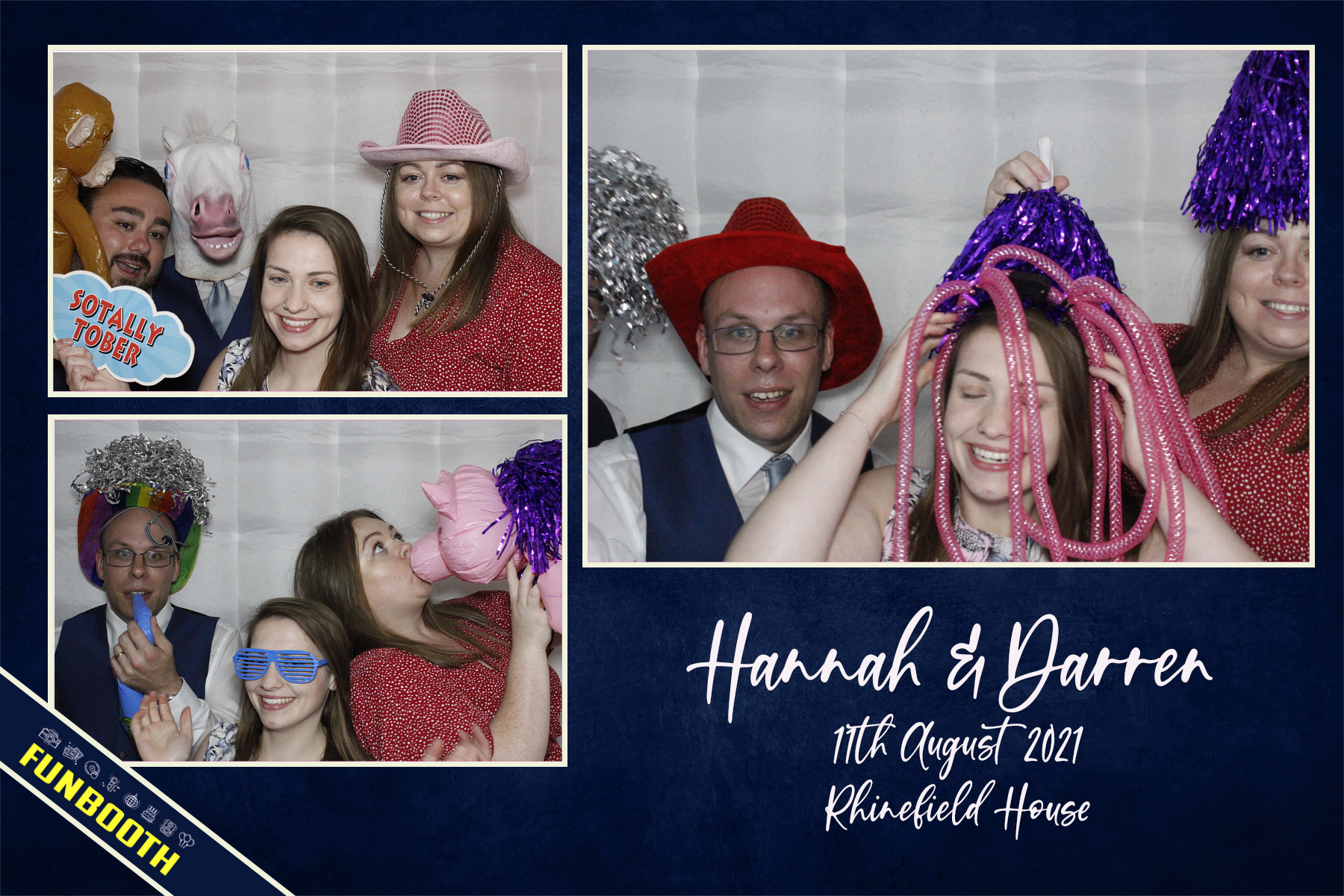 Hannah & Darren  | View more photos from the event at gallery.funbooth.uk.com/u/FunboothLTD1/Hannah-Darren