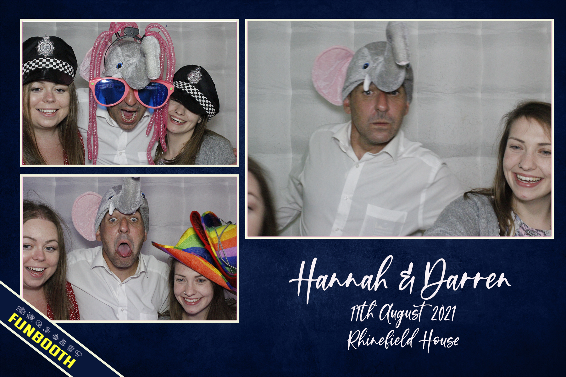 Hannah & Darren  | View more photos from the event at gallery.funbooth.uk.com/u/FunboothLTD1/Hannah-Darren