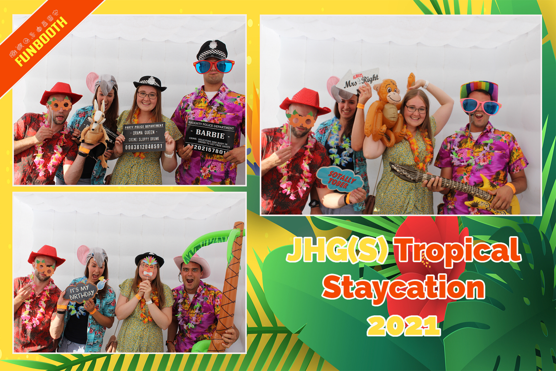 JHG(S) Tropical Staycation Party | View more photos from the event at gallery.funbooth.uk.com/u/FunboothLTD1/JHGS-Tropical-Staycation-Party