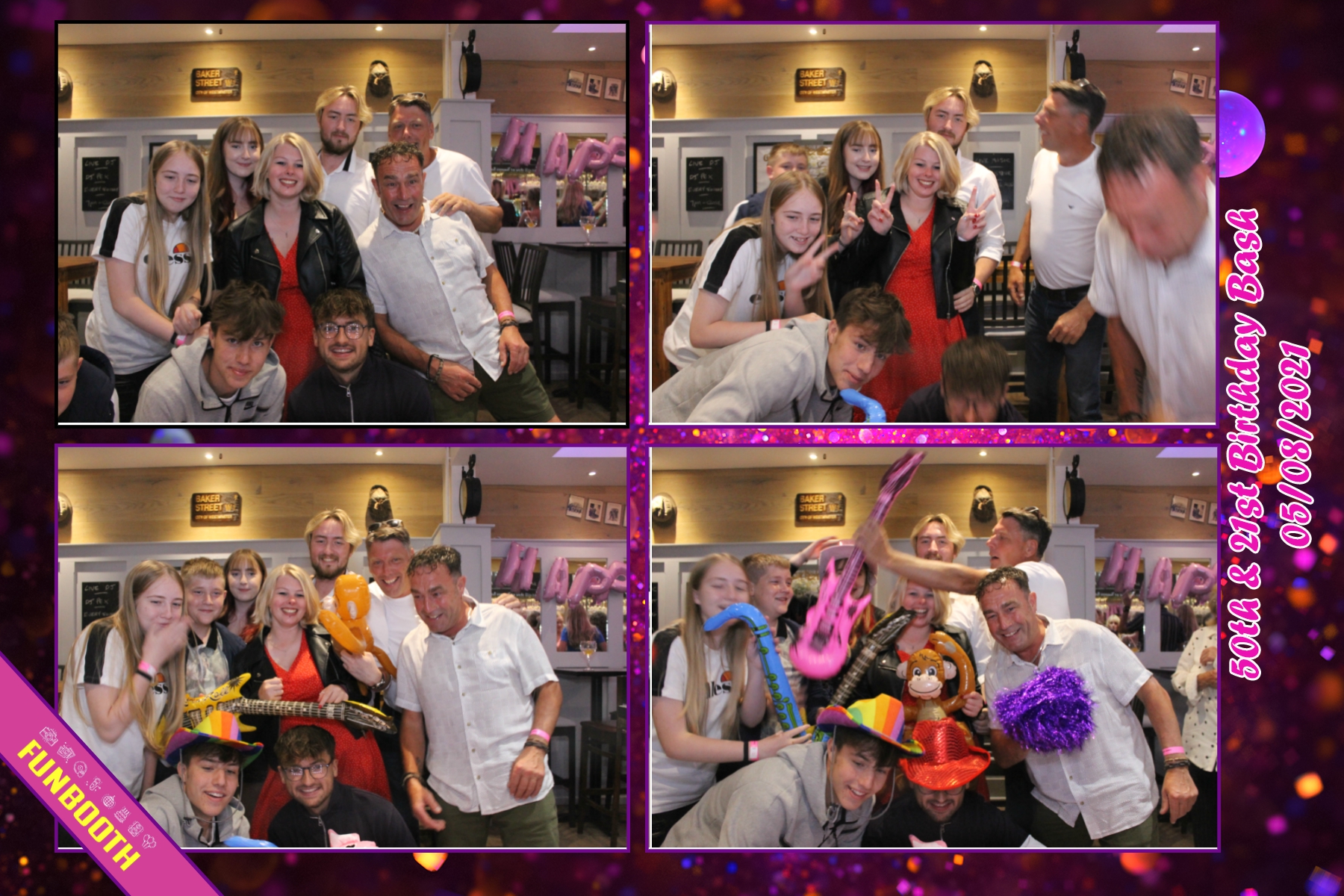Joint 21st and 50th Birthday Bash | View more photos from the event at gallery.funbooth.uk.com/u/FunboothLTD1/Joint-21st-and-50th-Birthday-Bash