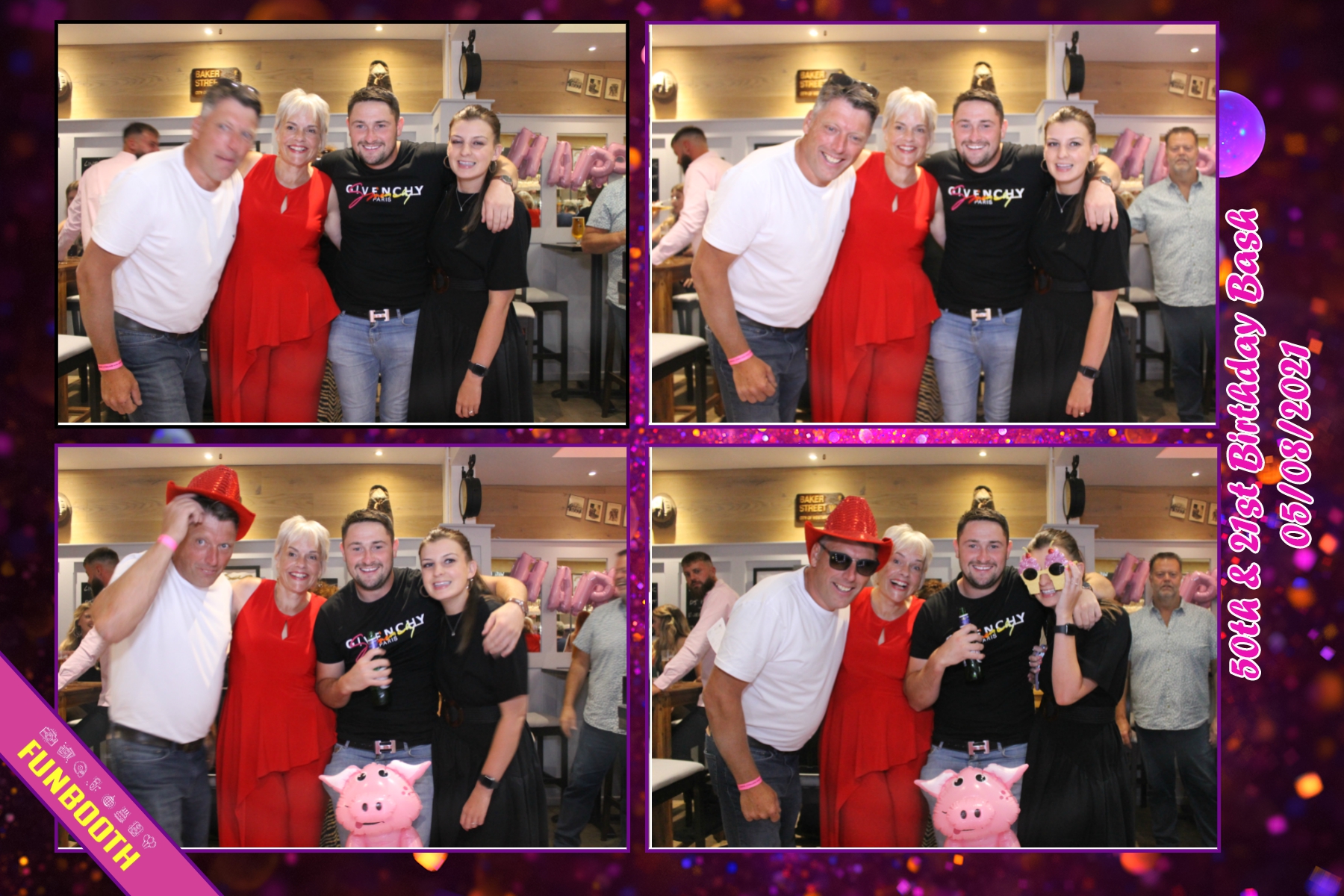 Joint 21st and 50th Birthday Bash | View more photos from the event at gallery.funbooth.uk.com/u/FunboothLTD1/Joint-21st-and-50th-Birthday-Bash