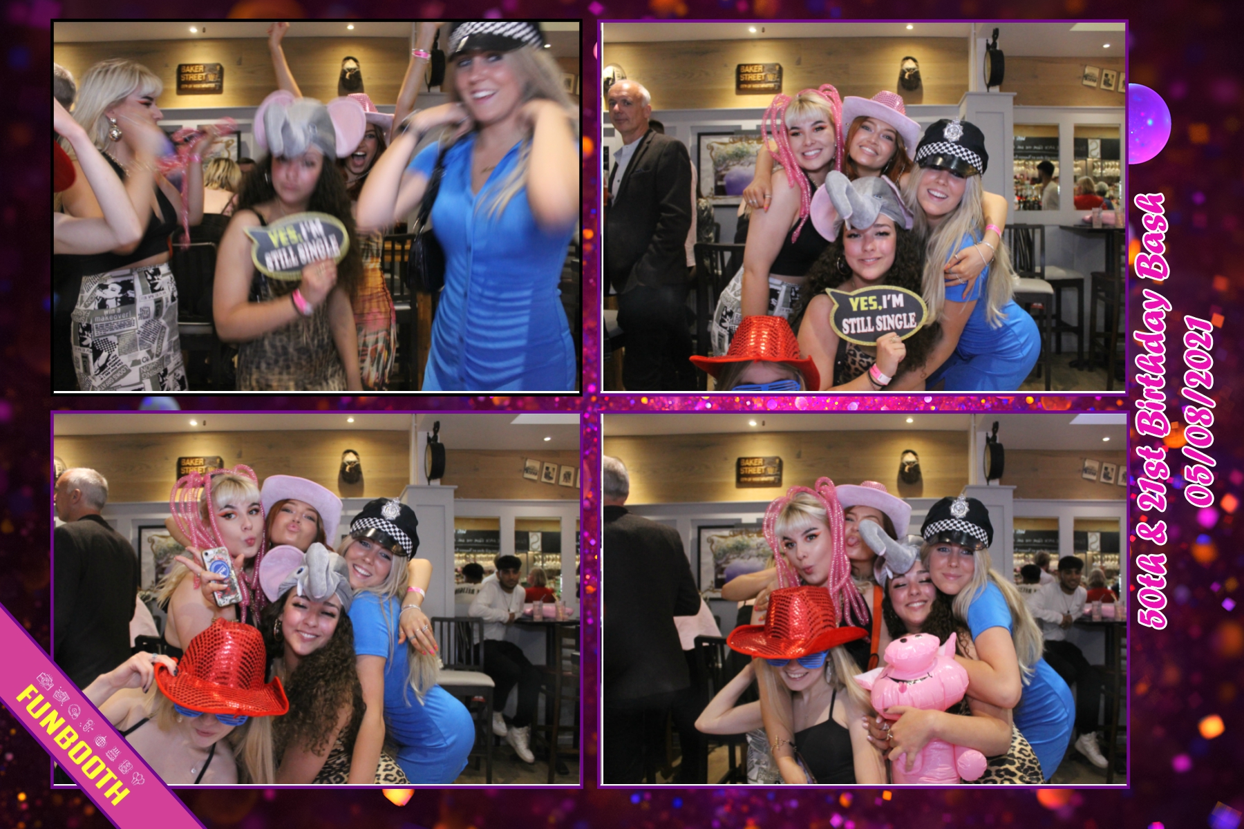 Joint 21st and 50th Birthday Bash | View more photos from the event at gallery.funbooth.uk.com/u/FunboothLTD1/Joint-21st-and-50th-Birthday-Bash