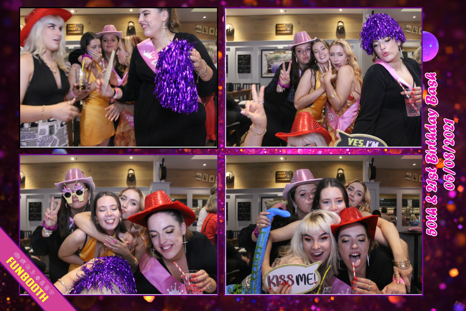 Joint 21st and 50th Birthday Bash | View more photos from the event at gallery.funbooth.uk.com/u/FunboothLTD1/Joint-21st-and-50th-Birthday-Bash