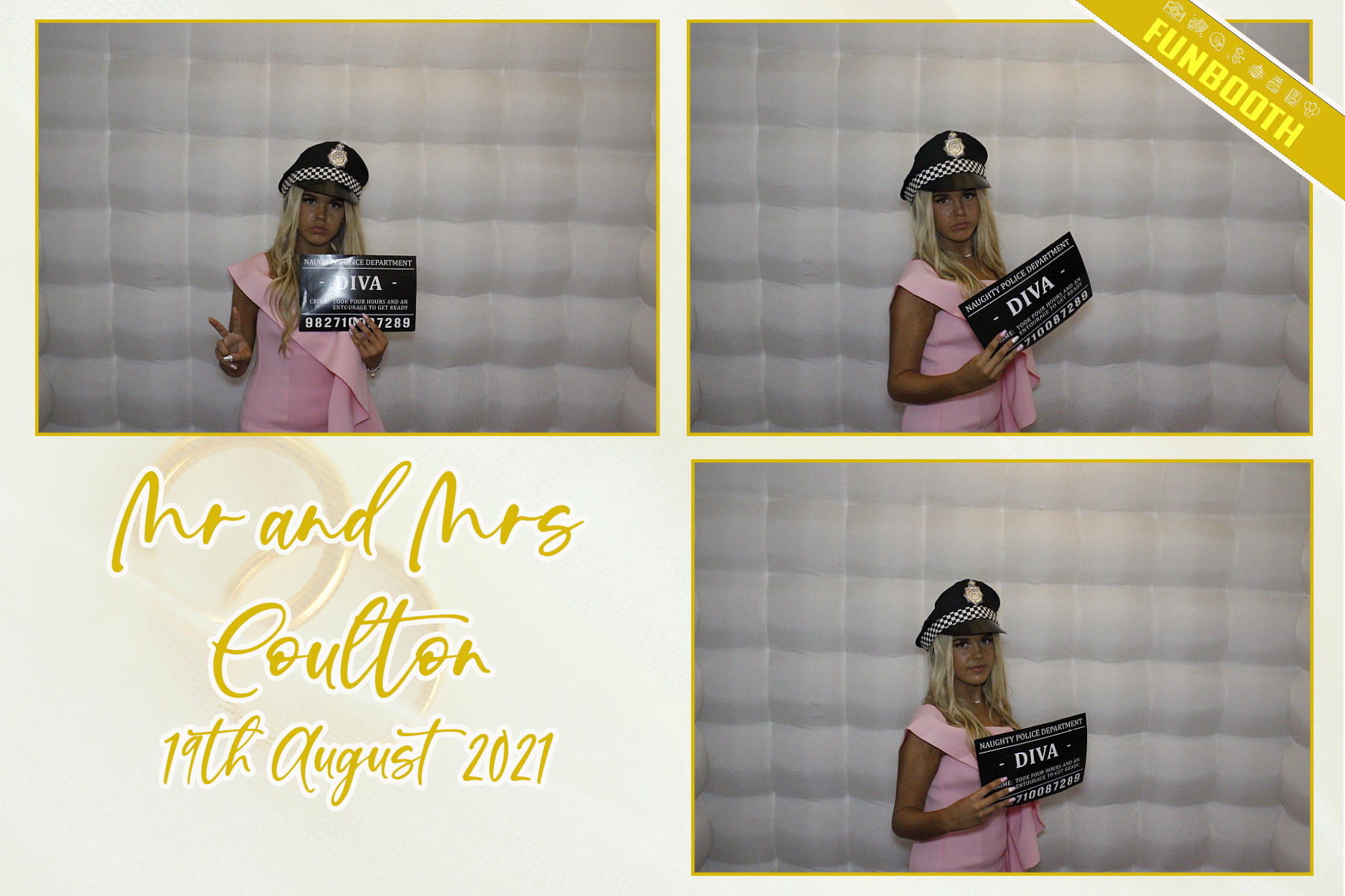 Mr & Mrs Coulton's Wedding | View more photos from the event at gallery.funbooth.uk.com/u/FunboothLTD1/Mr-Mrs-Coultons-Wedding