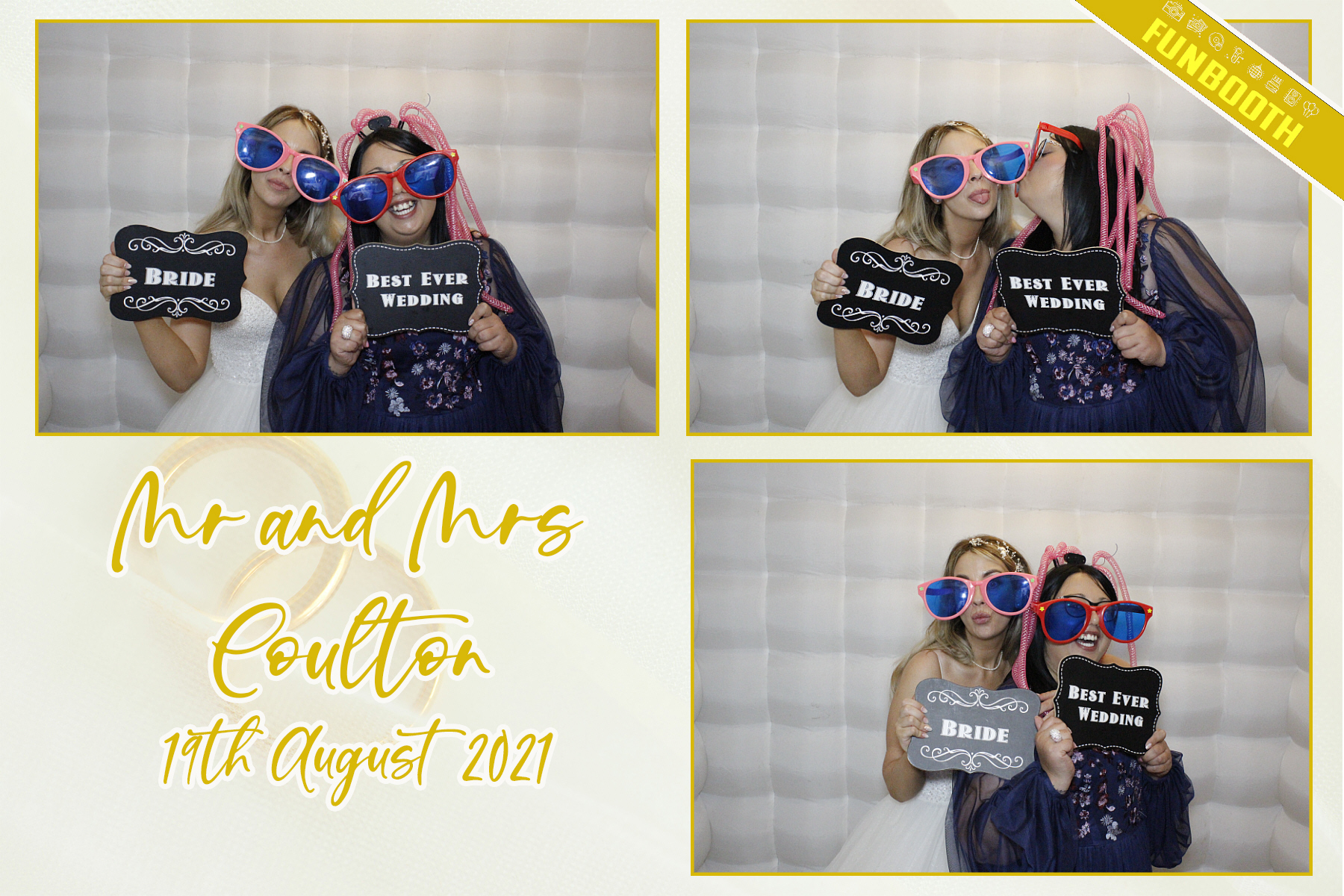 Mr & Mrs Coulton's Wedding | View more photos from the event at gallery.funbooth.uk.com/u/FunboothLTD1/Mr-Mrs-Coultons-Wedding
