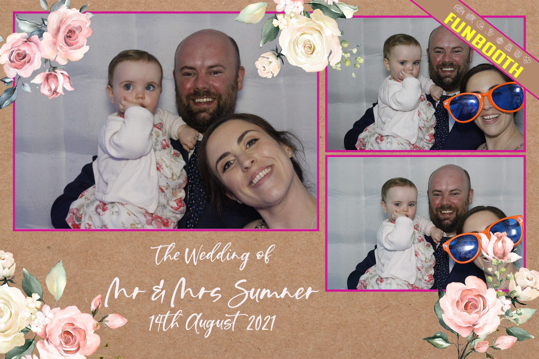 Mr & Mrs Sumner's Wedding | View more photos from the event at gallery.funbooth.uk.com/u/FunboothLTD1/Mr-Mrs-Sumners-Wedding