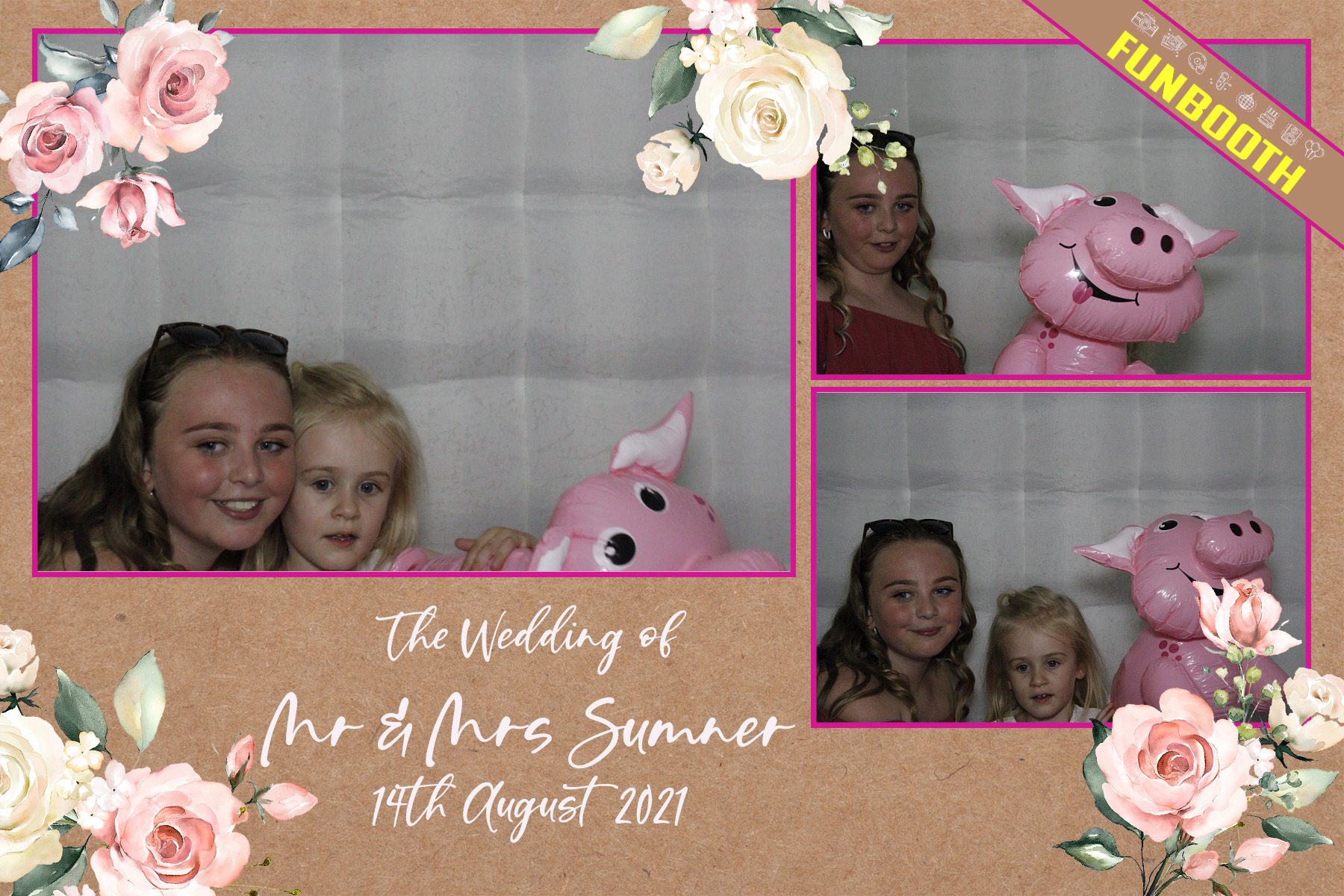 Mr & Mrs Sumner's Wedding | View more photos from the event at gallery.funbooth.uk.com/u/FunboothLTD1/Mr-Mrs-Sumners-Wedding